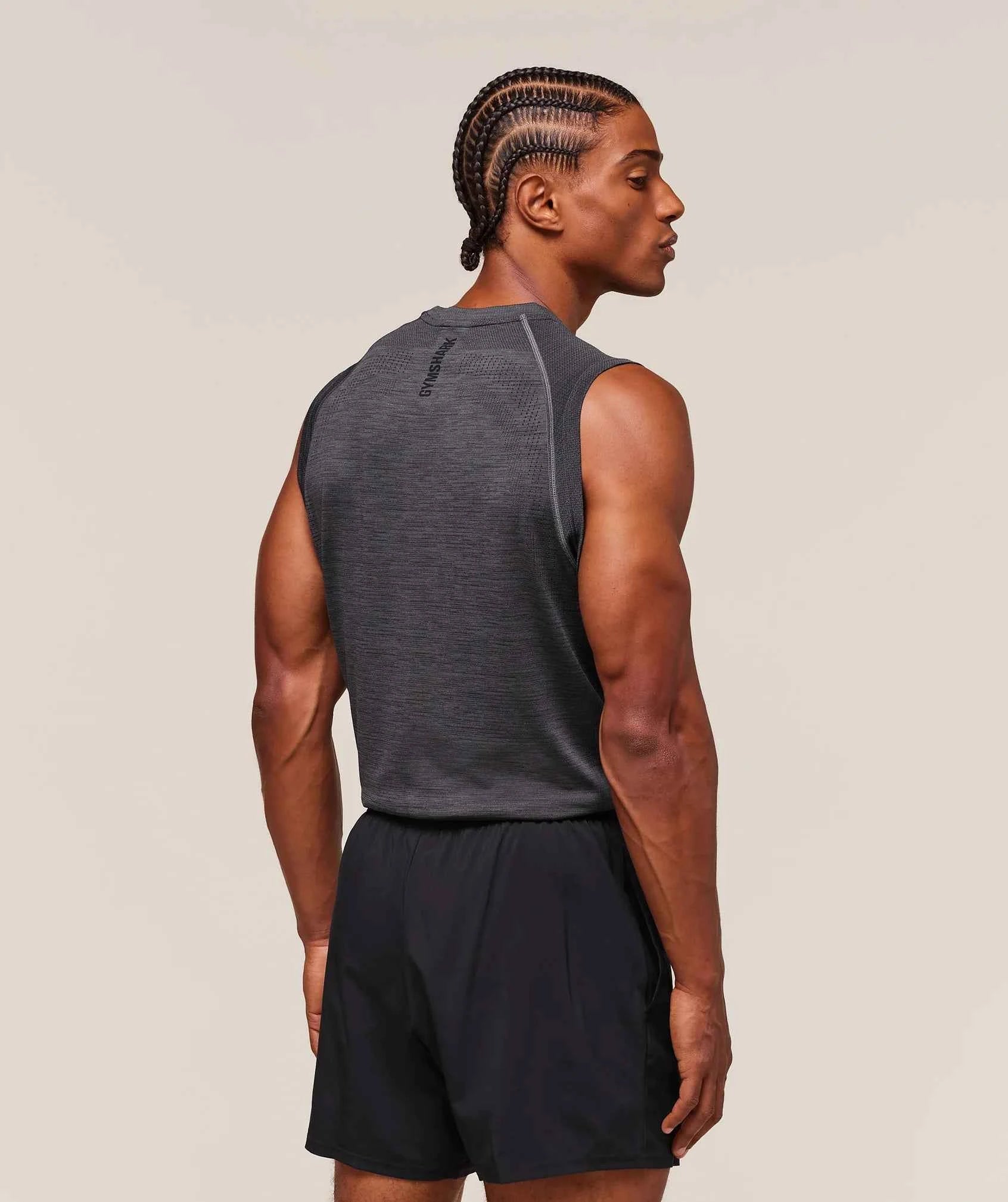 GYMSHARK-Versatile Seamless Tank