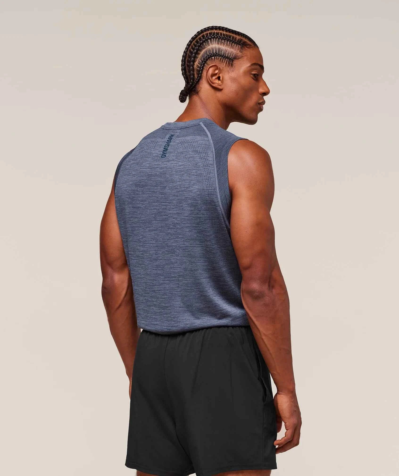 GYMSHARK-Versatile Seamless Tank