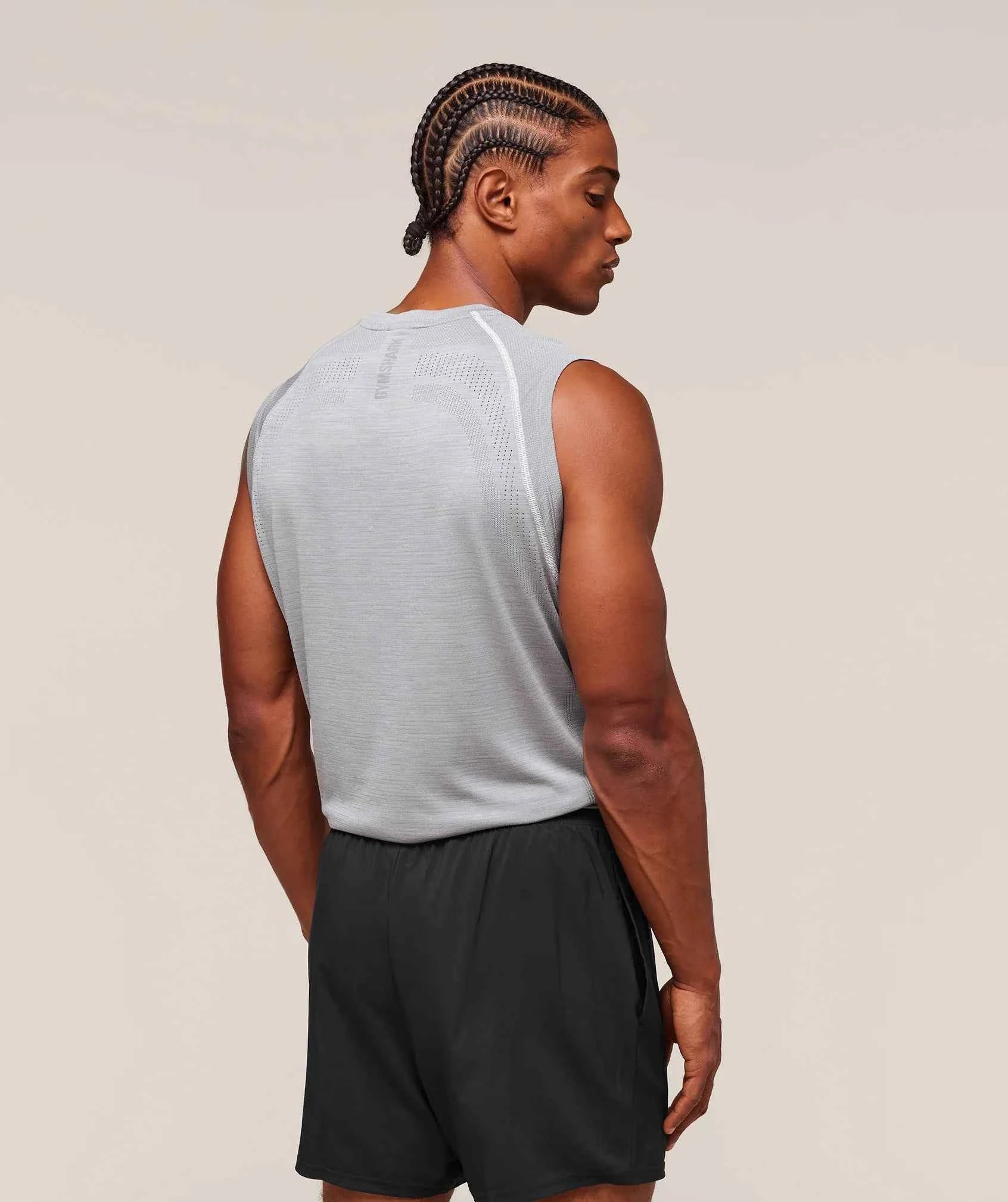GYMSHARK-Versatile Seamless Tank