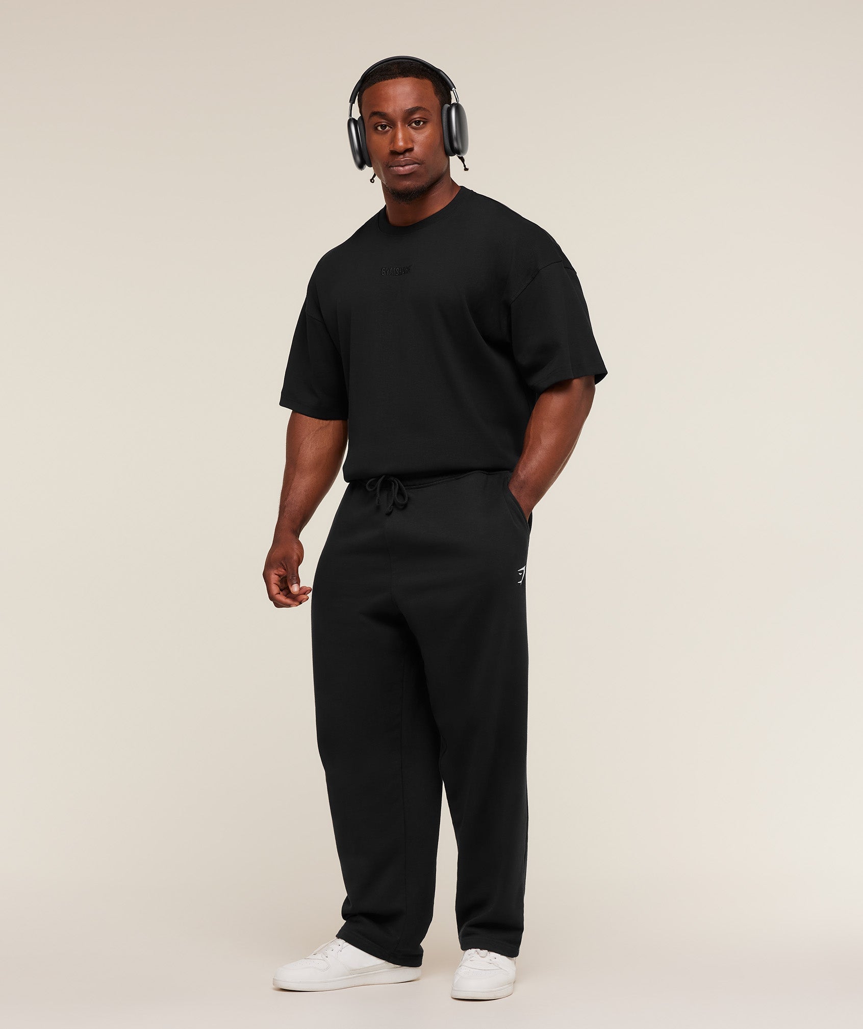 GYMSHARK - Oversized Premium Ribbed T-Shirt