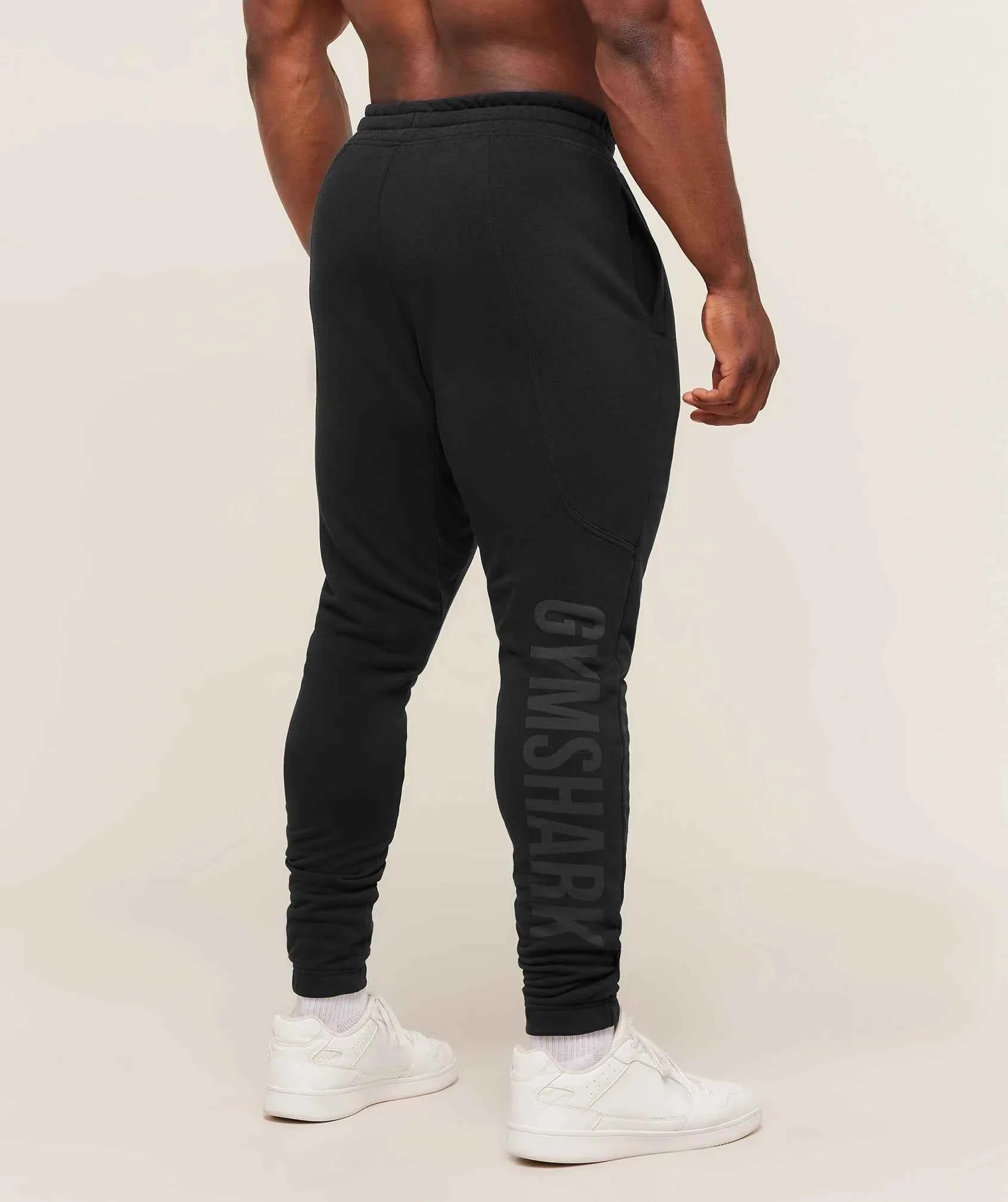 GYMSHARK-Power Wordmark Joggers