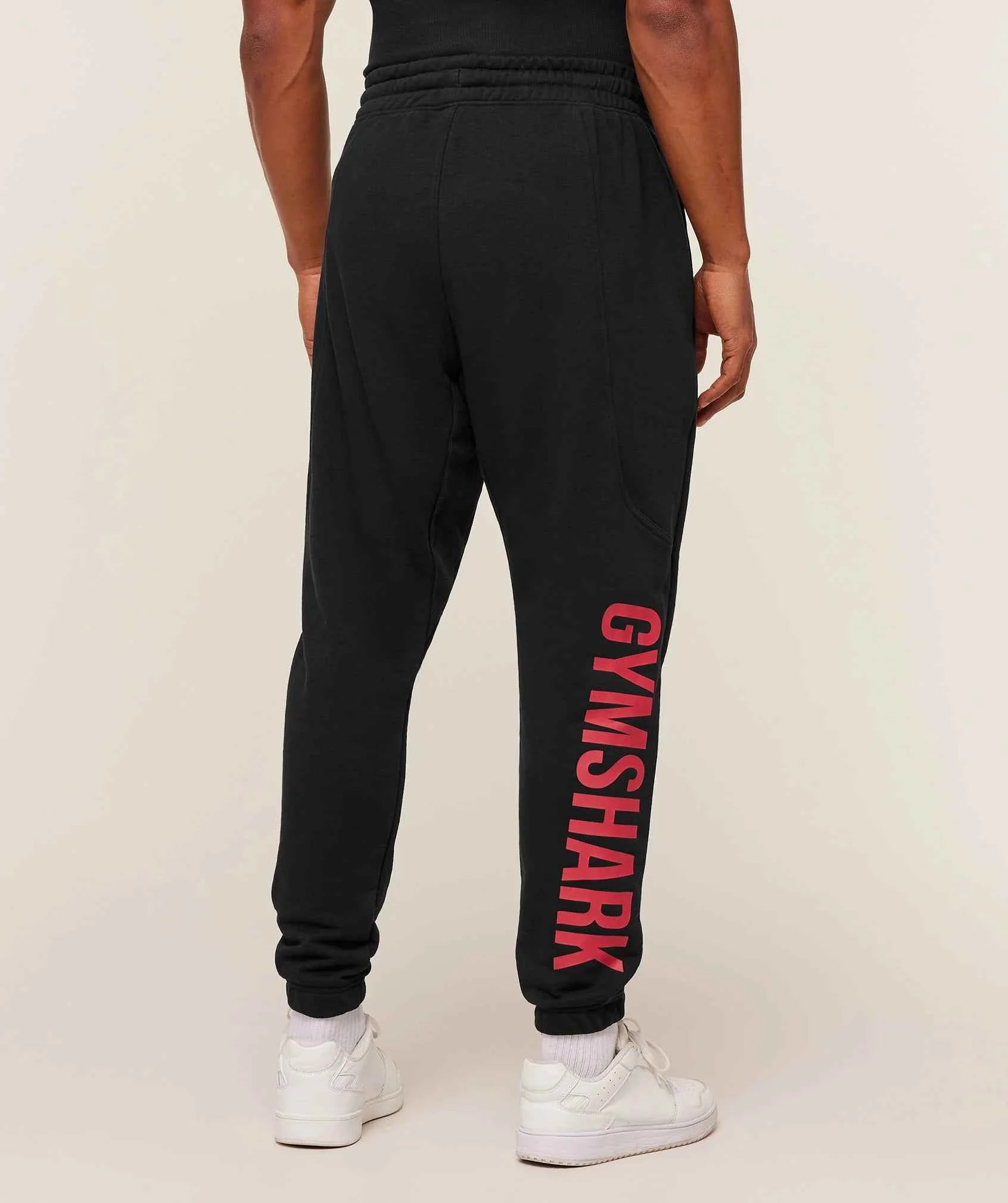 GYMSHARK-Power Wordmark Joggers