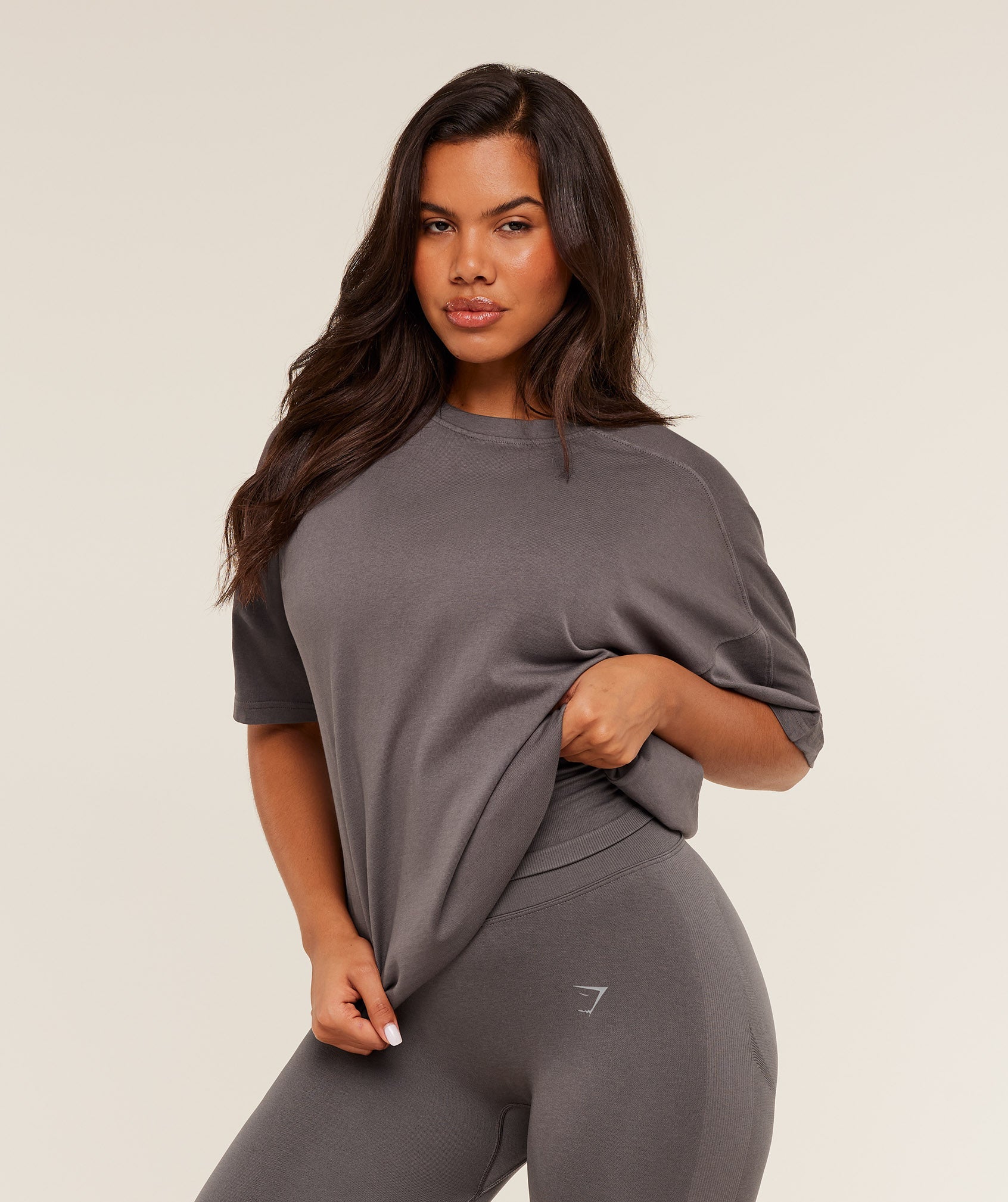 GYMSHARK - Pump Cover Structured Fleece Top