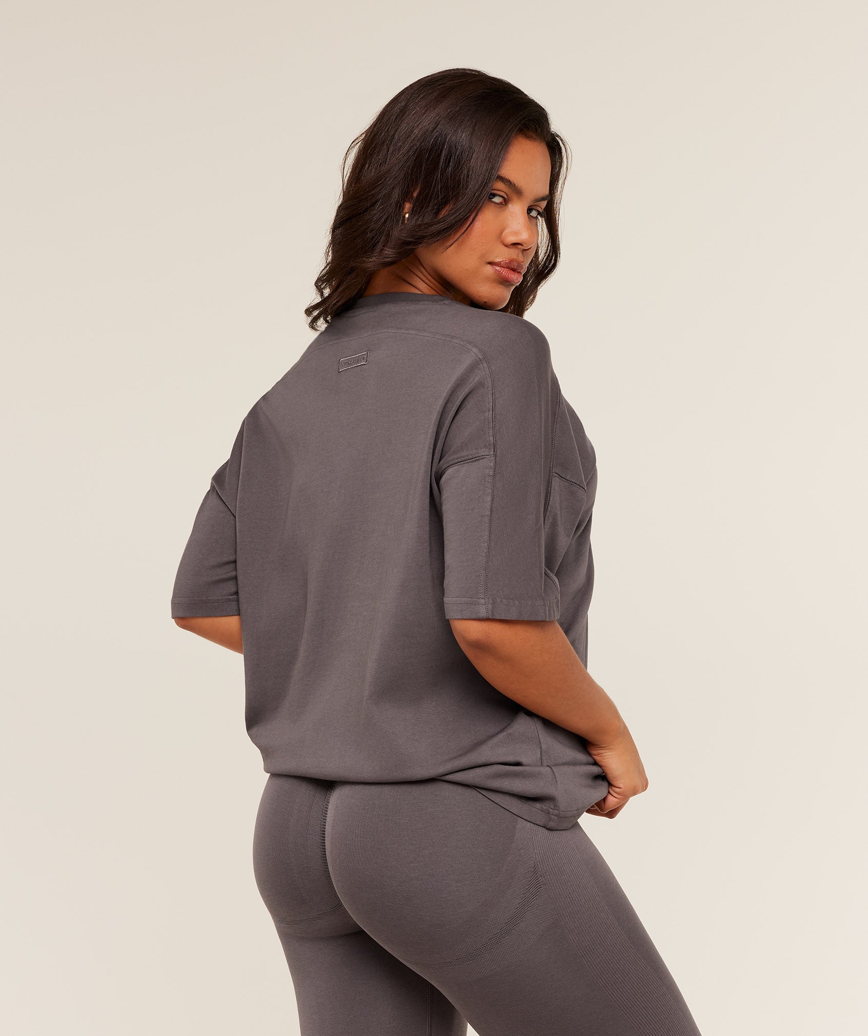 GYMSHARK - Pump Cover Structured Fleece Top