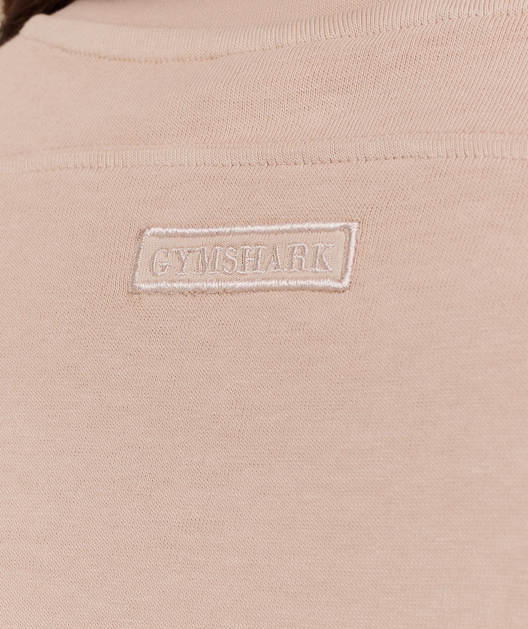 GYMSHARK - Pump Cover Structured Fleece Top