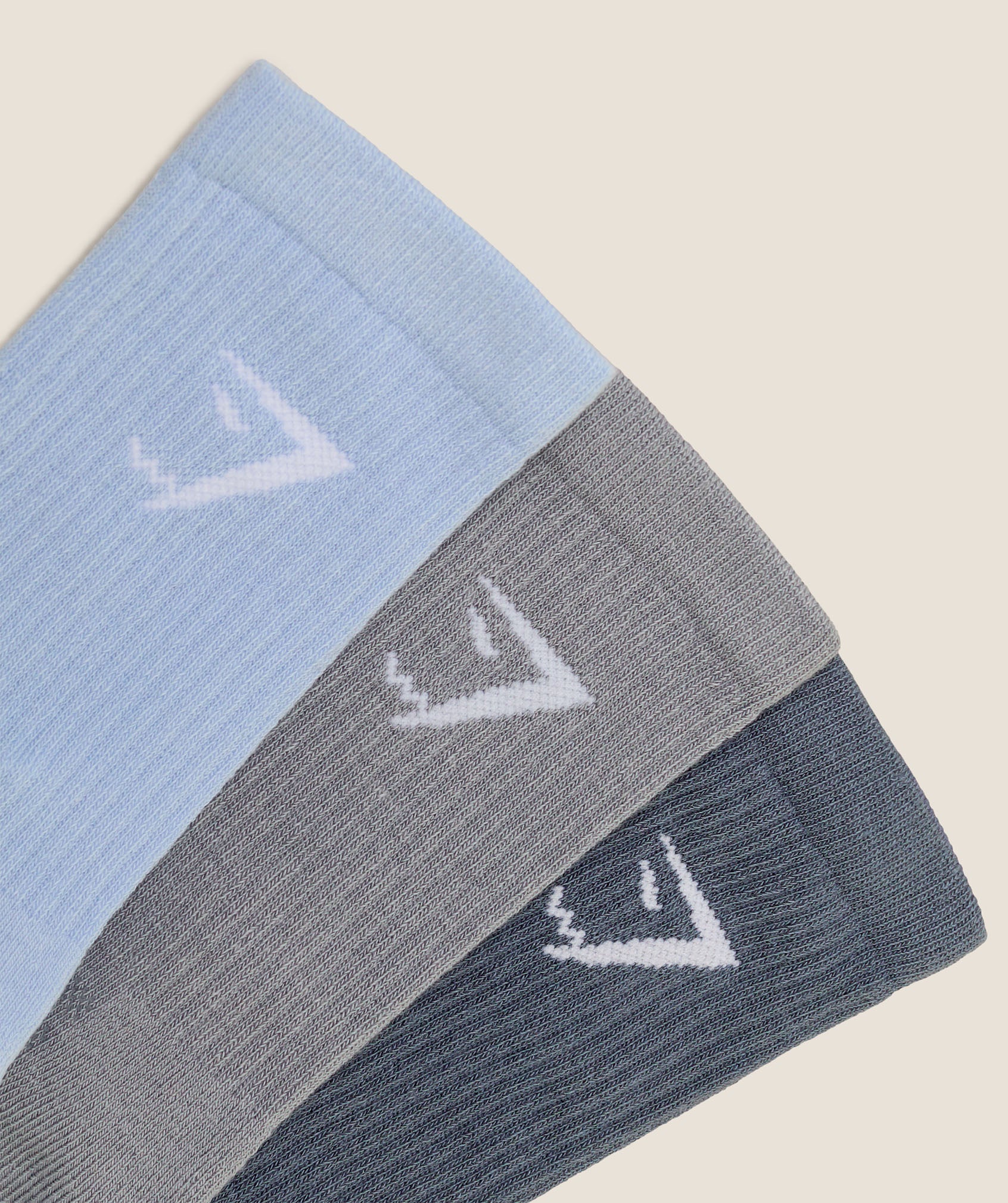 GYMSHARK - Crew Socks 3pk