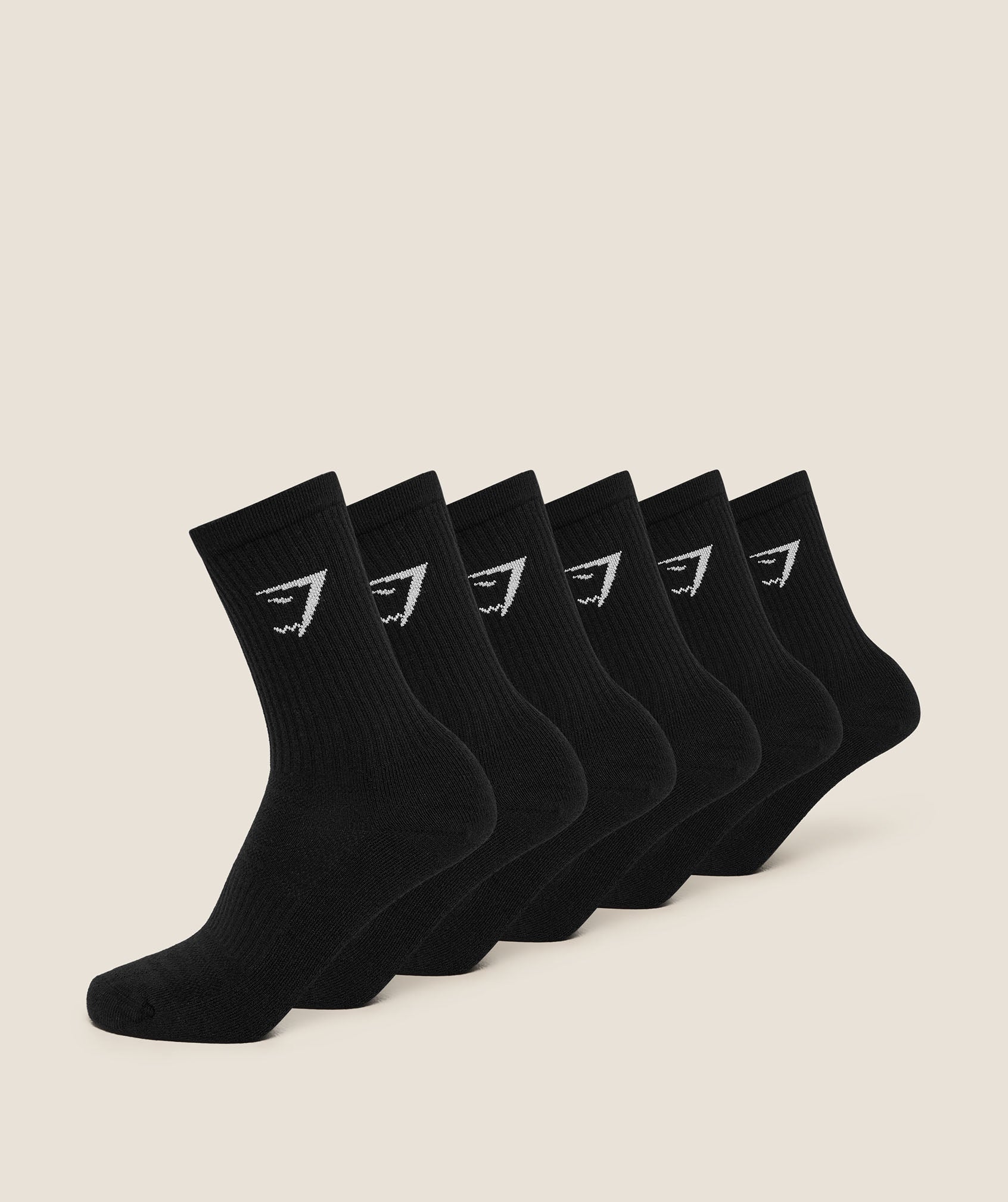 GYMSHARK - Crew Socks 6pk