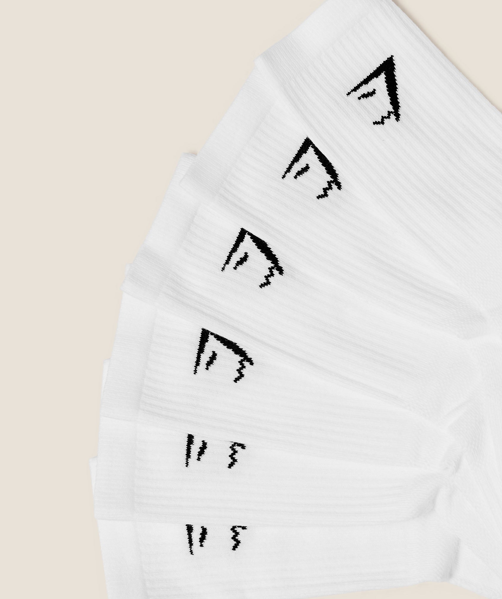 GYMSHARK - Crew Socks 6pk