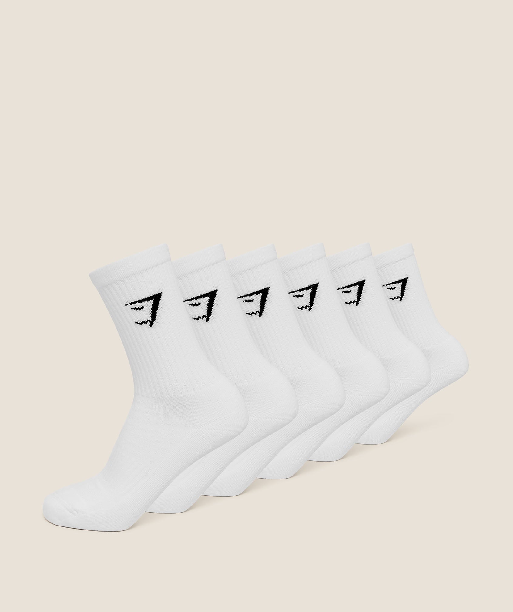 GYMSHARK - Crew Socks 6pk
