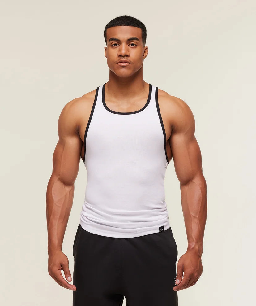 GYMSHARK - Ribbed Tank 1PK
