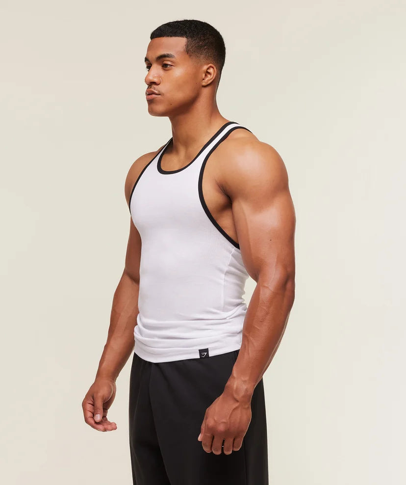 GYMSHARK - Ribbed Tank 1PK