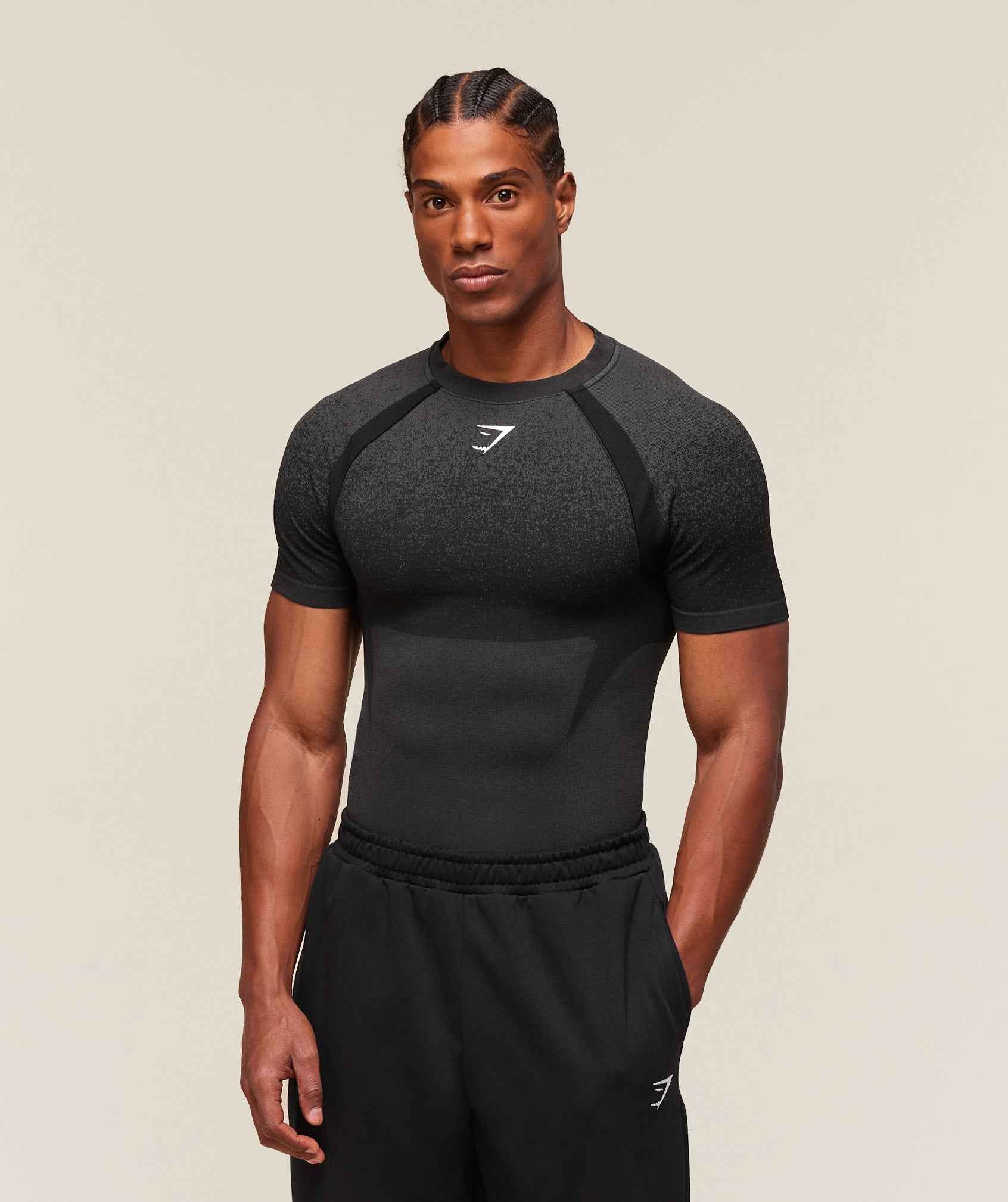 GYMSHARK - Shadow Seamless T Shirt (Copy)