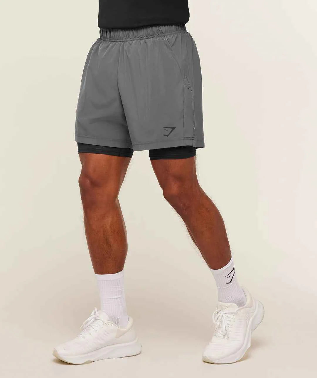 GYMSHARK-Sport 5" 2 in 1 Shorts