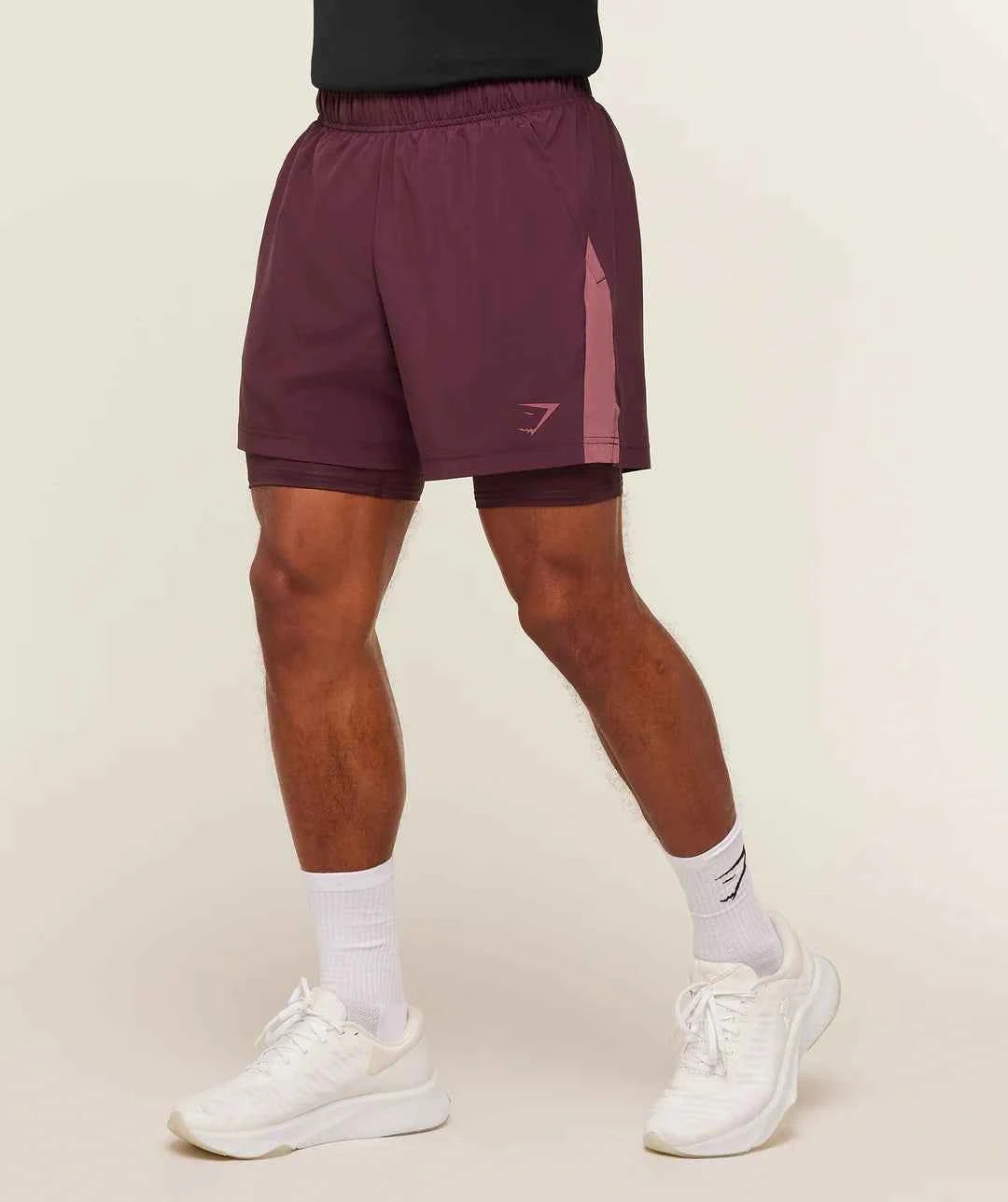GYMSHARK-Sport 5" 2 in 1 Shorts