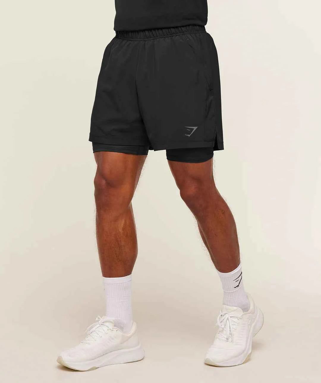 GYMSHARK-Sport 5" 2 in 1 Shorts