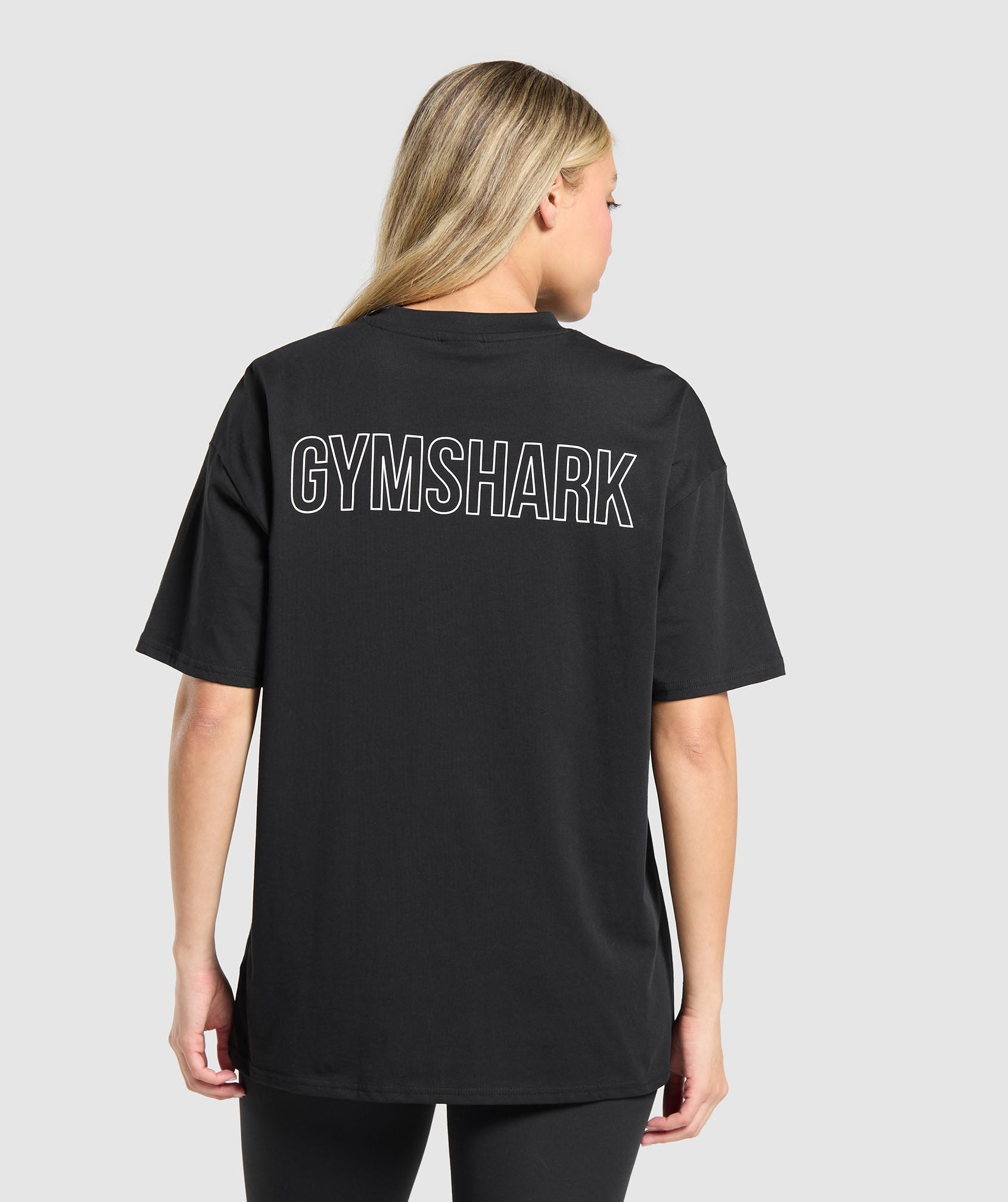 GYMSHARK - Trace Graphic Oversized T-Shirt