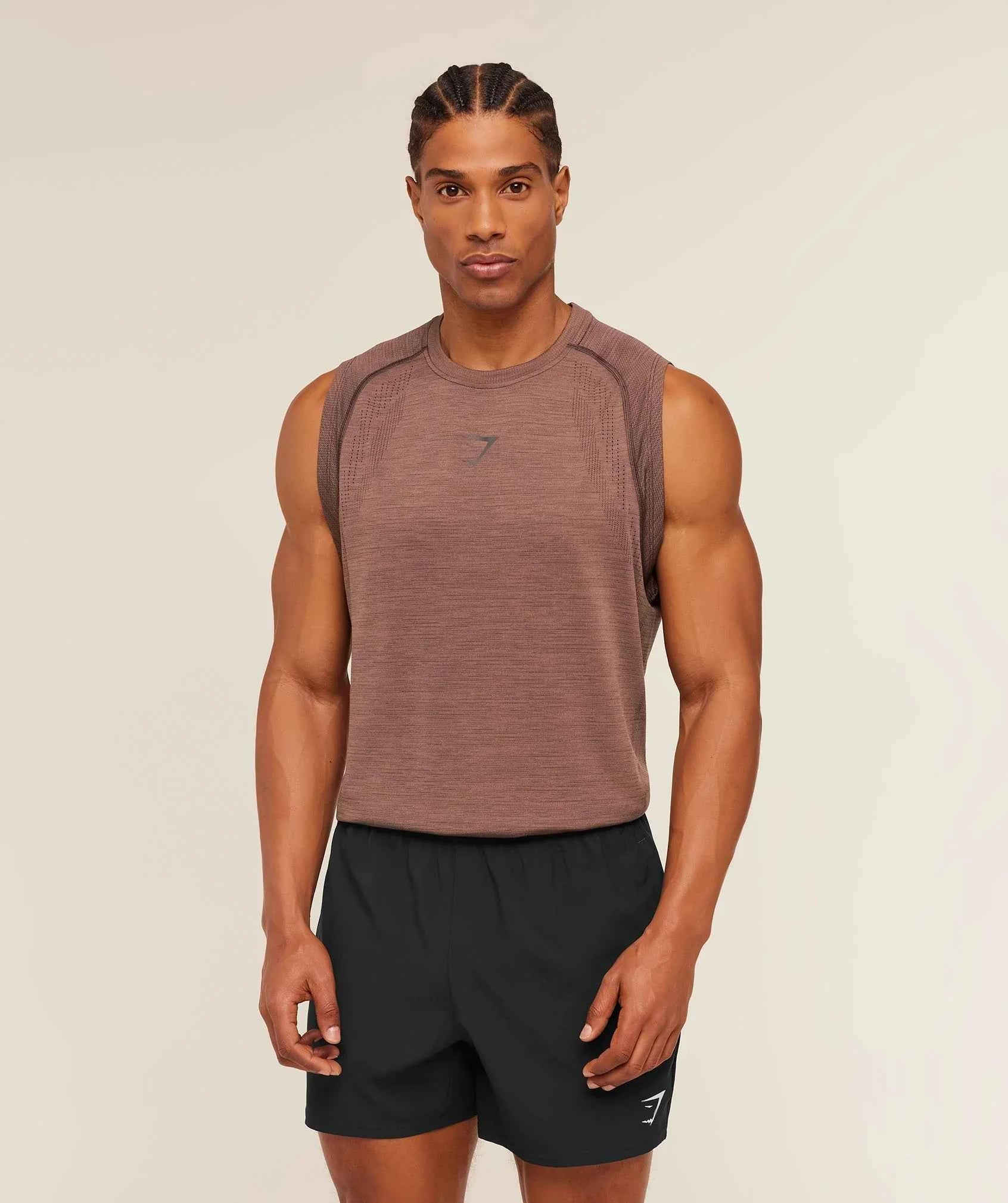 GYMSHARK-Versatile Seamless Tank