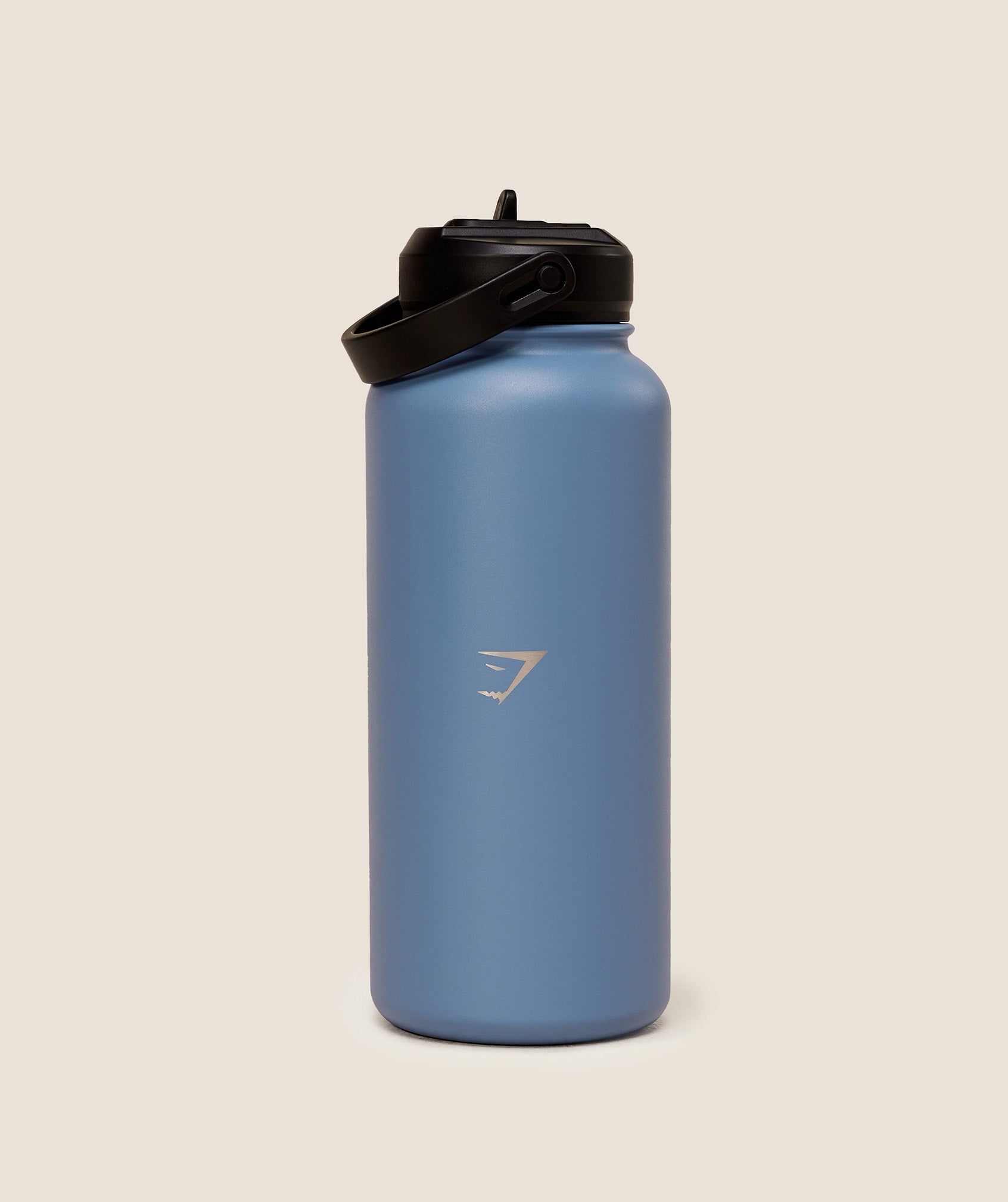 GYMSHARK - Metal Insulated Straw Bottle 1L
