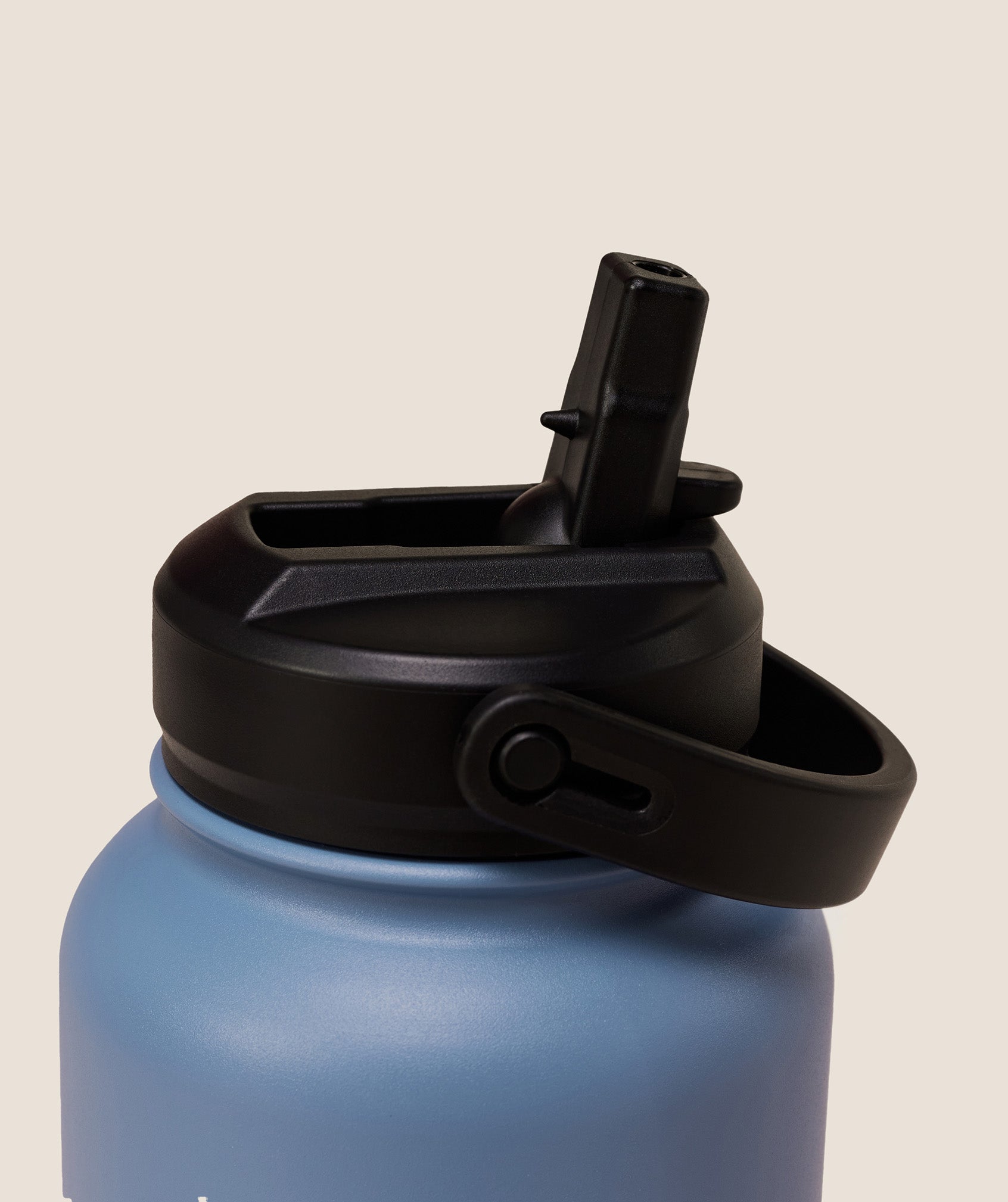 GYMSHARK - Metal Insulated Straw Bottle 1L