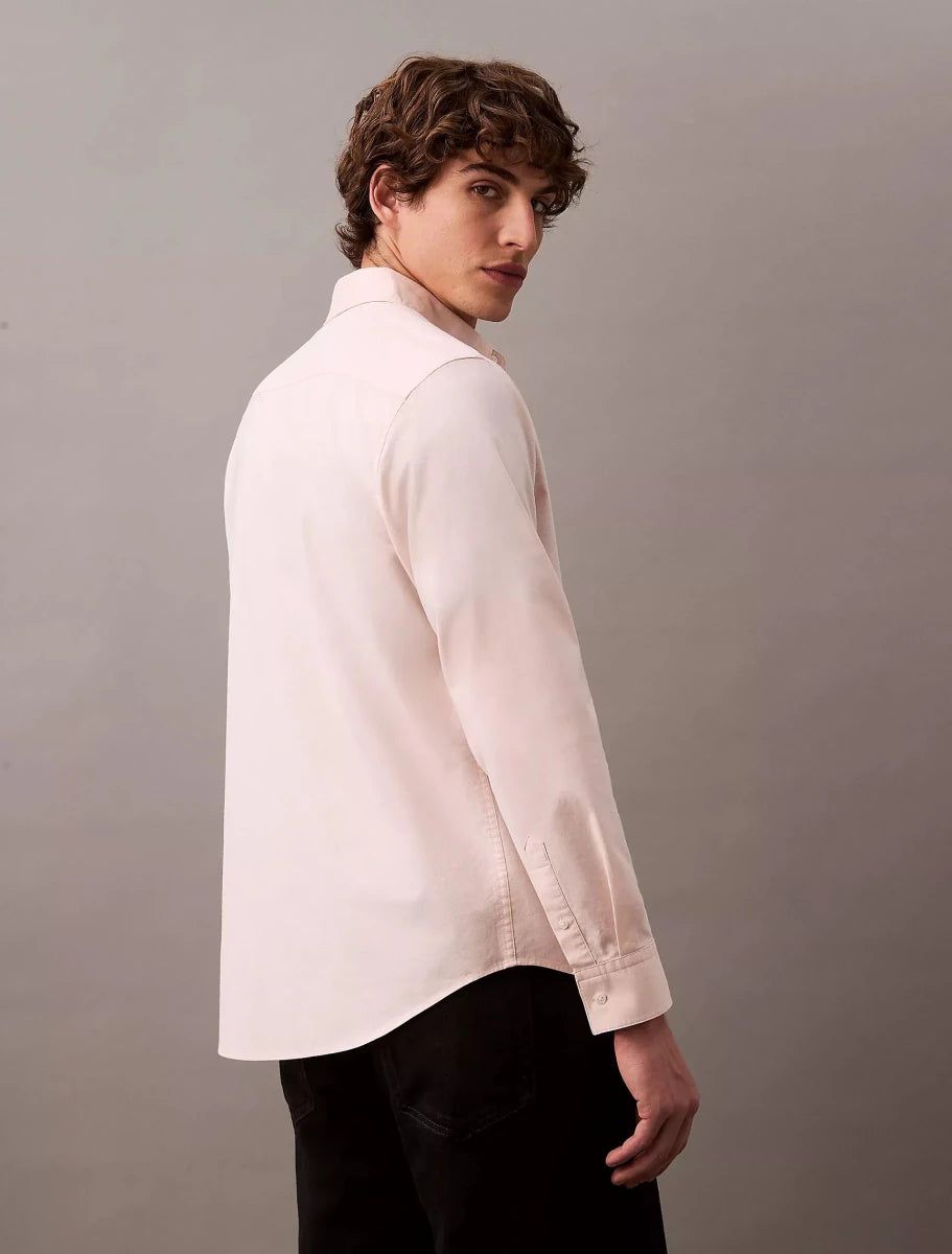Calvin Klein - Solid Oxford Classic Button - Down Shirt - Brandatak Store