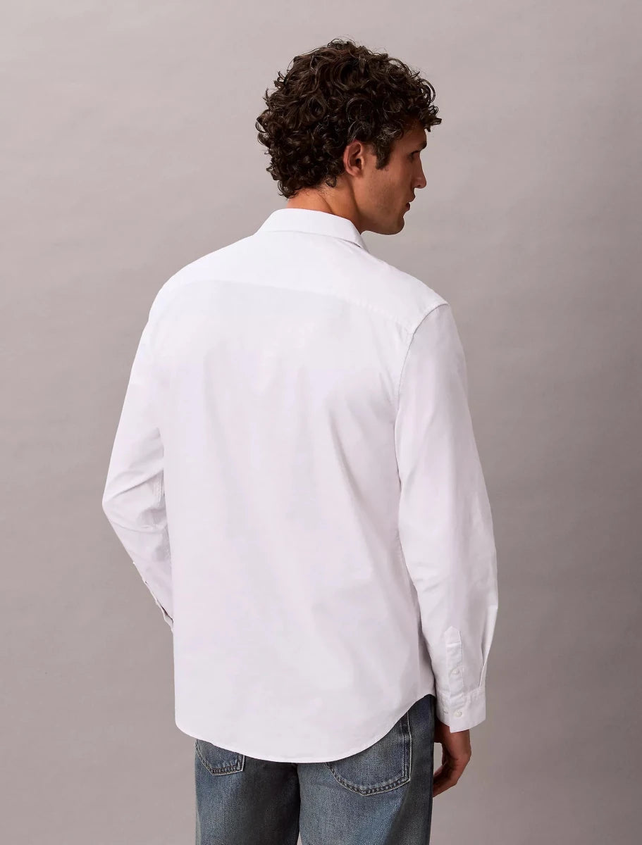 Calvin Klein - Solid Oxford Classic Button - Down Shirt - Brandatak Store
