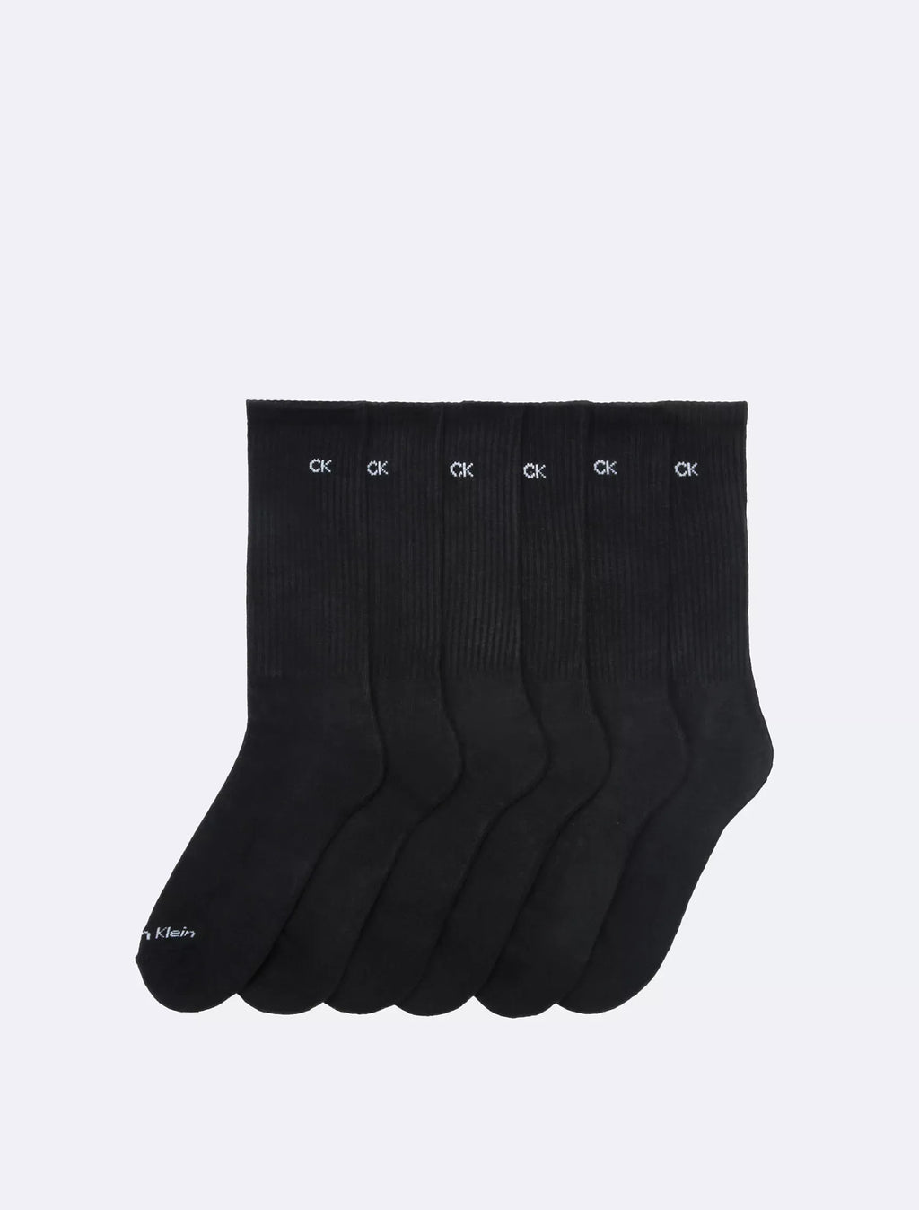 Calvin Klein - Cushion 6-Pack Crew Socks