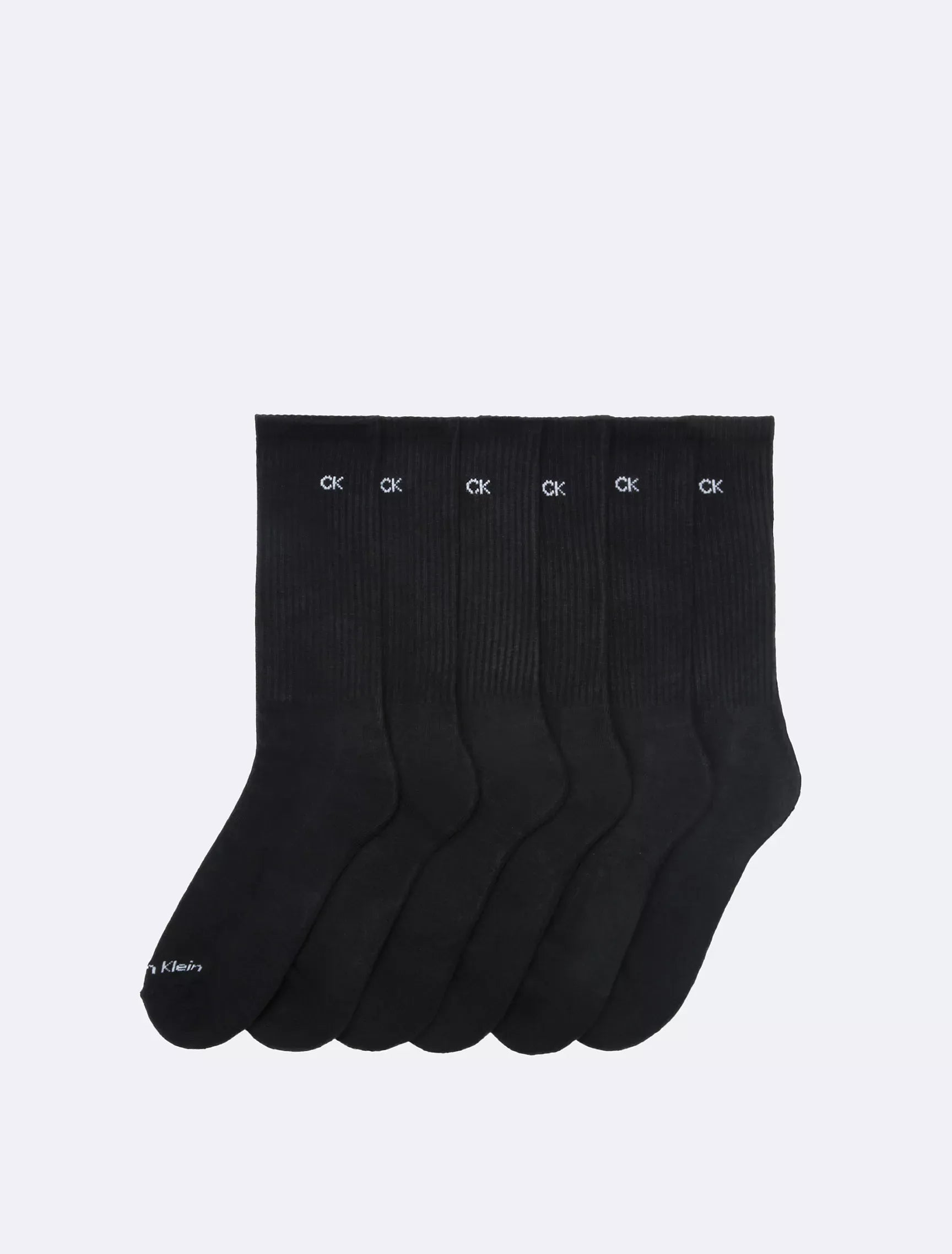 Calvin Klein - Cushion 6-Pack Crew Socks