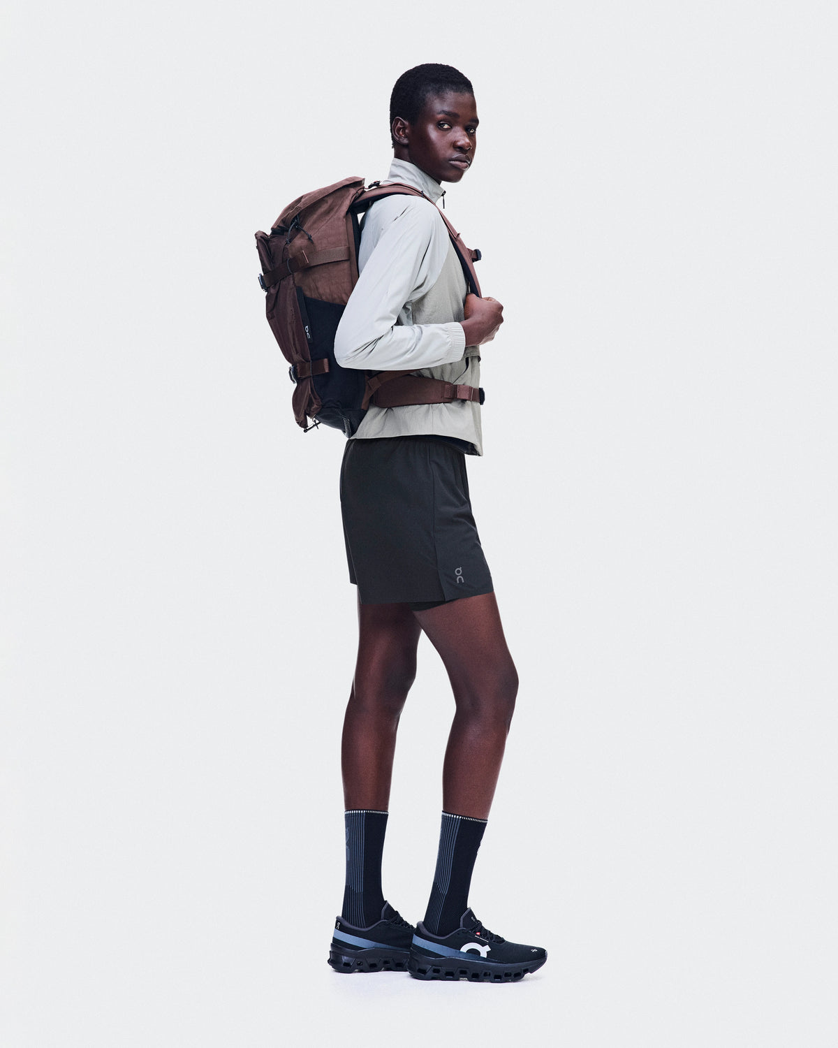 On Speed Pack 24L Elite – Cacao | Black