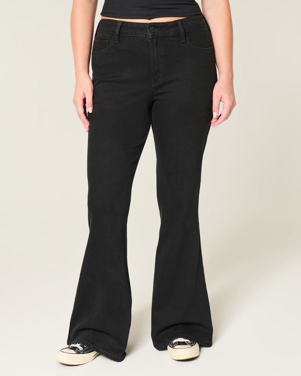 Hollister - High Rise Flare Jeans