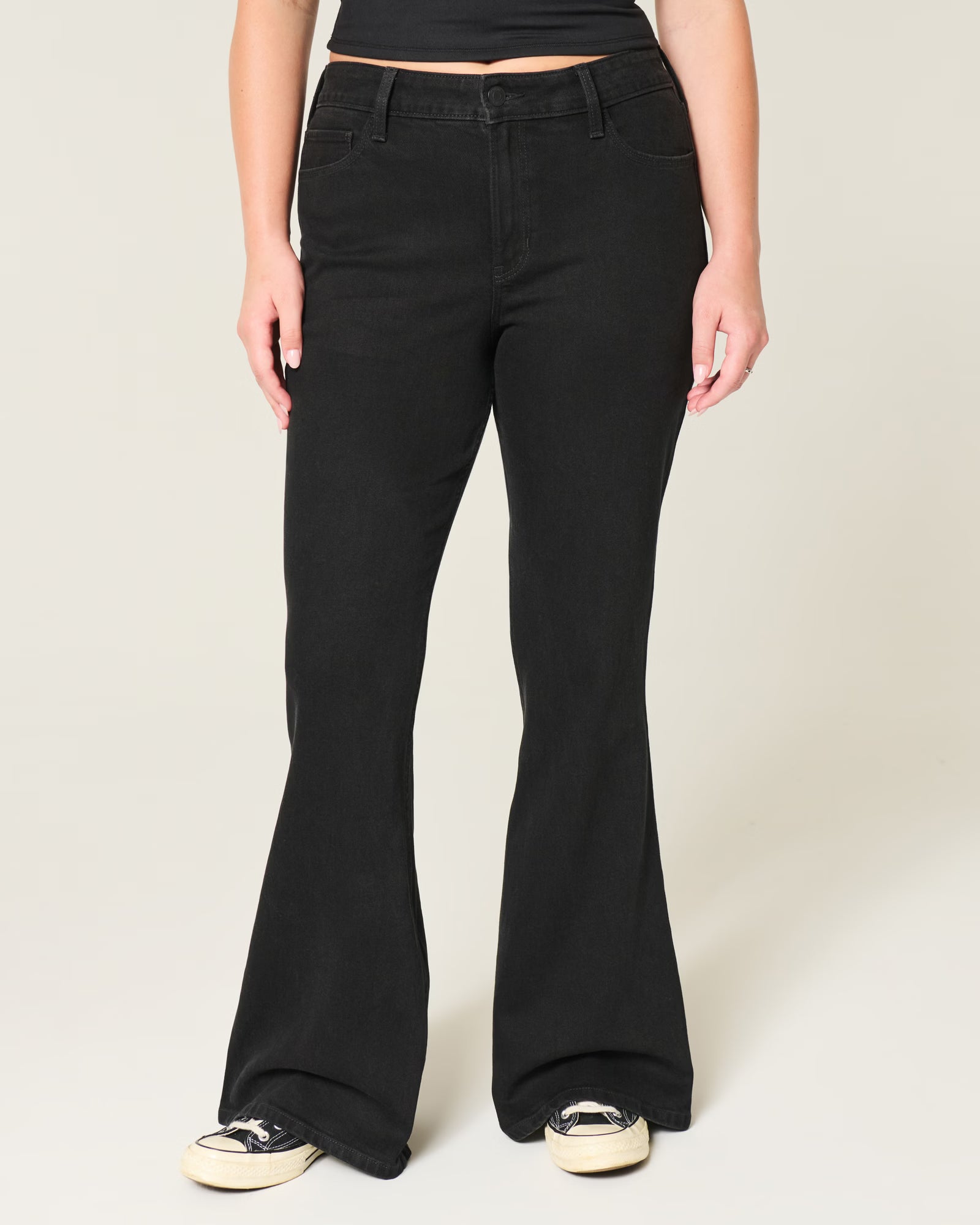 Hollister - High Rise Flare Jeans