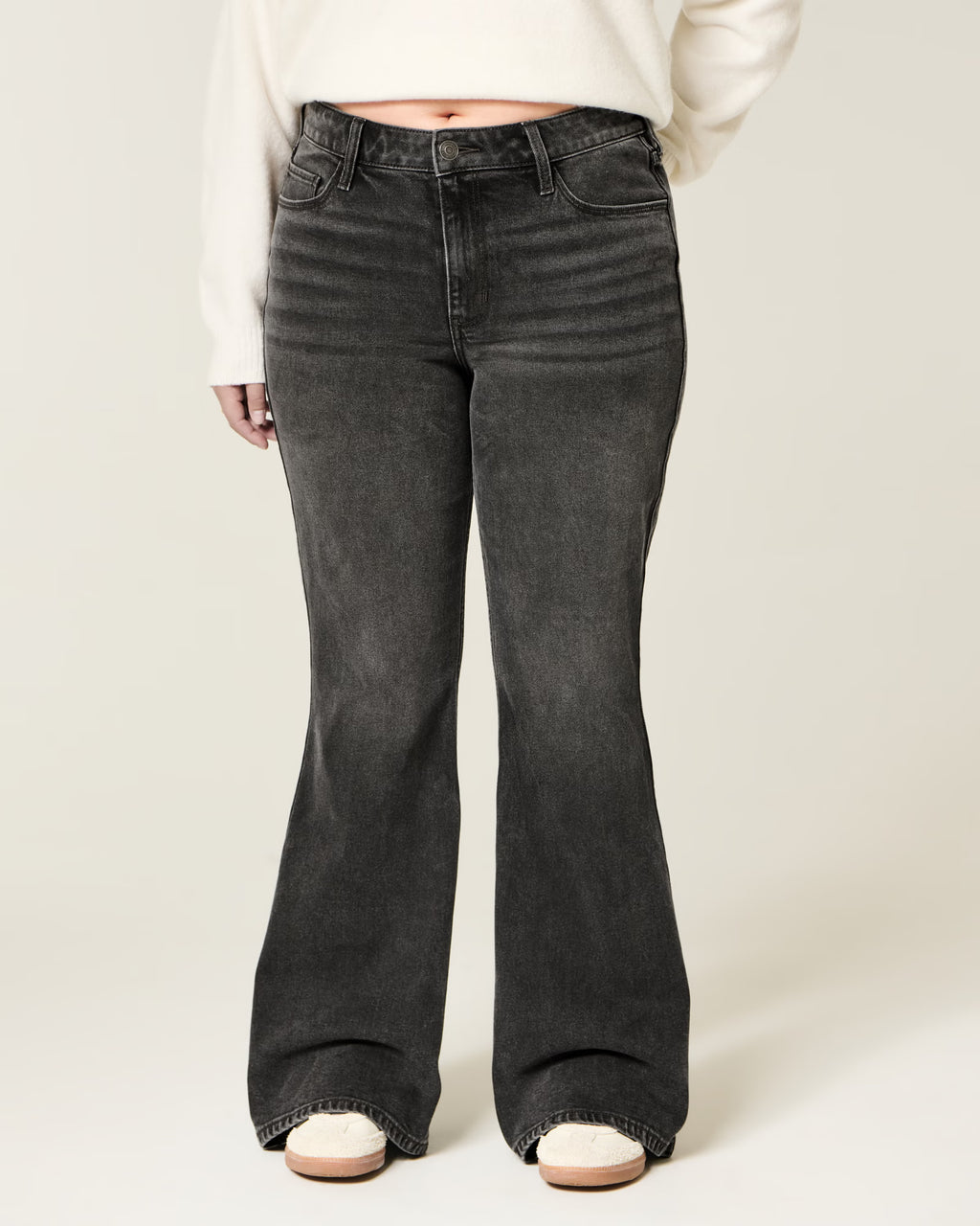 Hollister - High Rise Flare Jeans