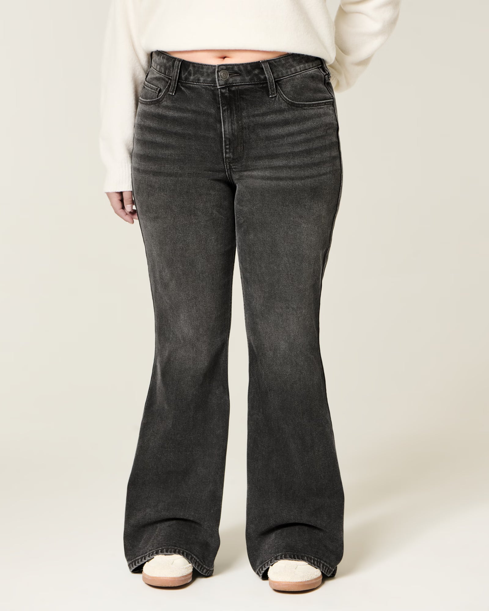 Hollister - High Rise Flare Jeans