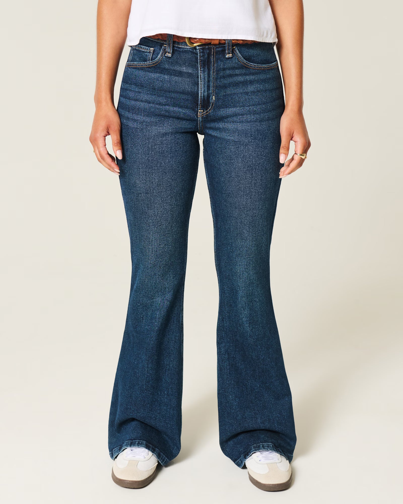Hollister - High Rise Flare Jeans