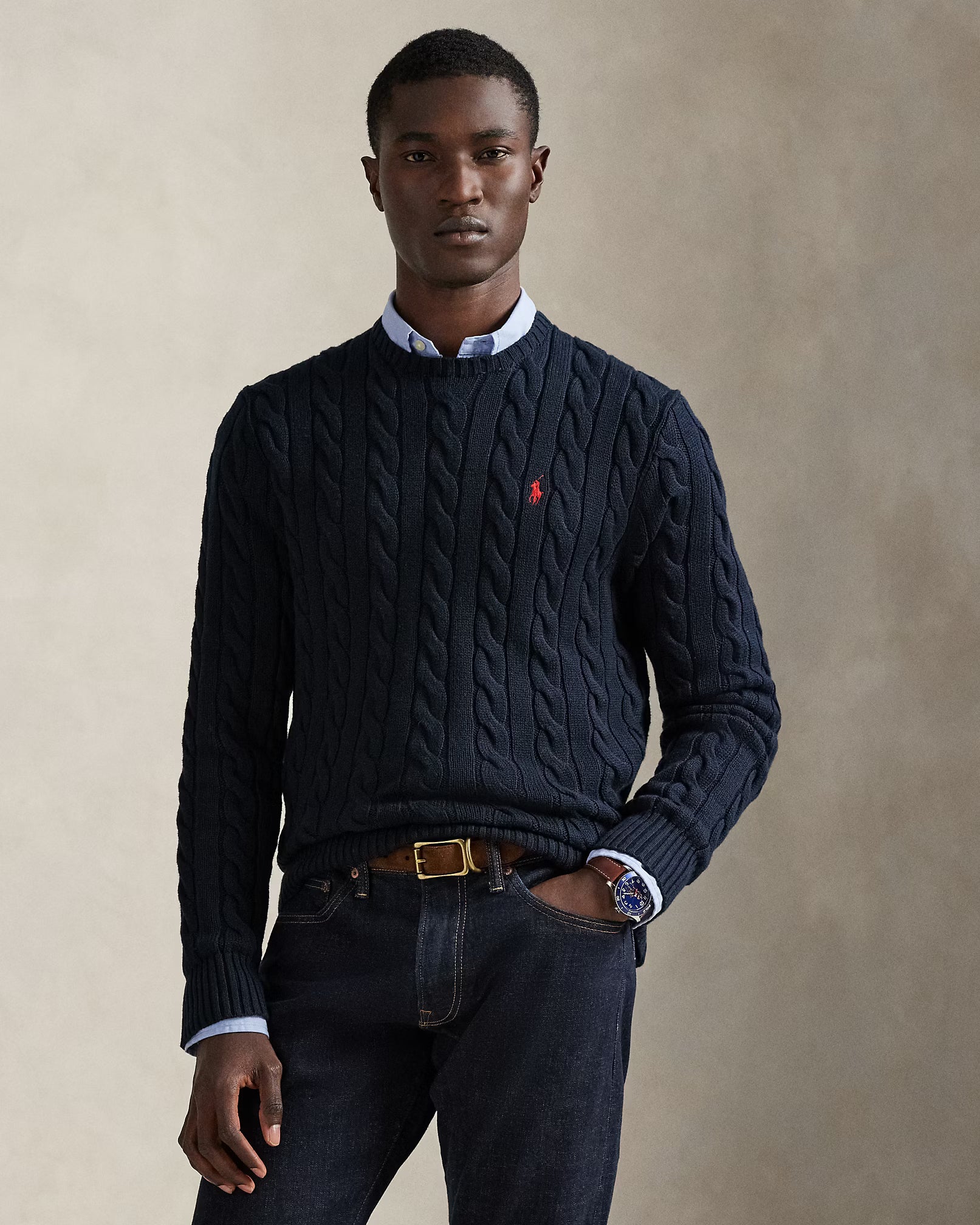 Polo Ralph Lauren - Cable-Knit Cotton Sweater