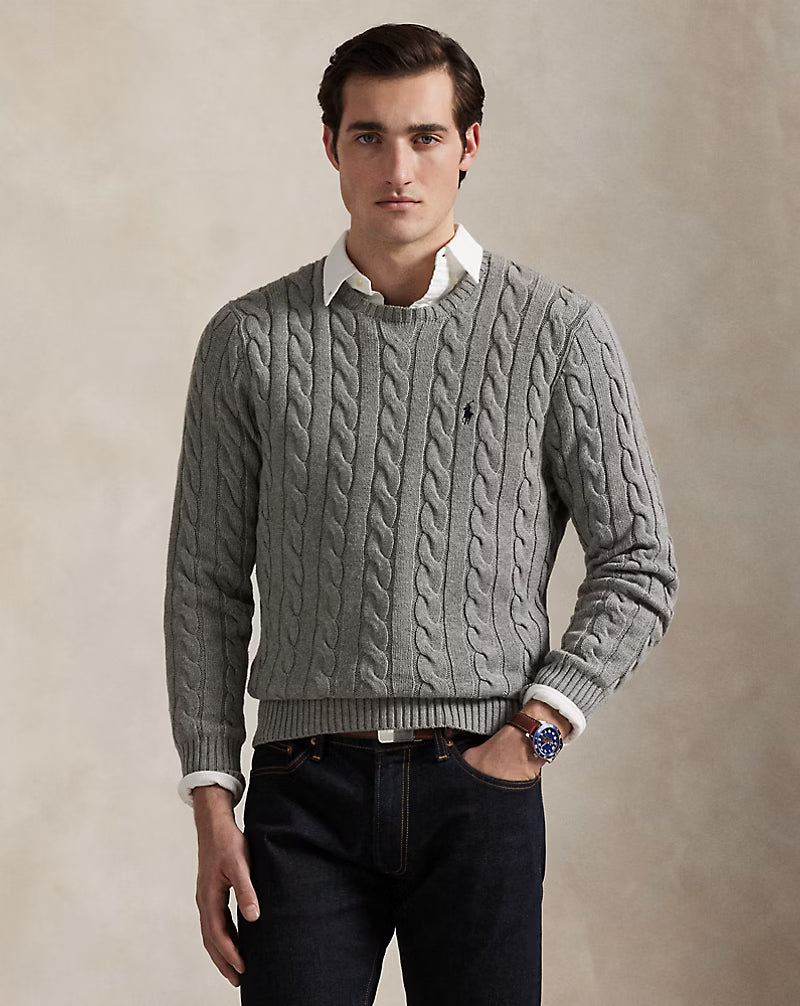 Polo Ralph Lauren - Cable-Knit Cotton Sweater