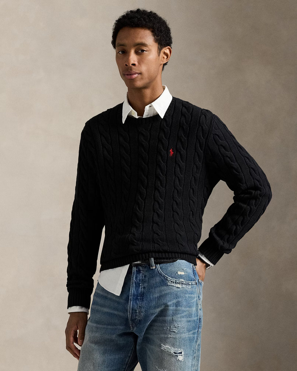 Polo Ralph Lauren - Cable-Knit Cotton Sweater