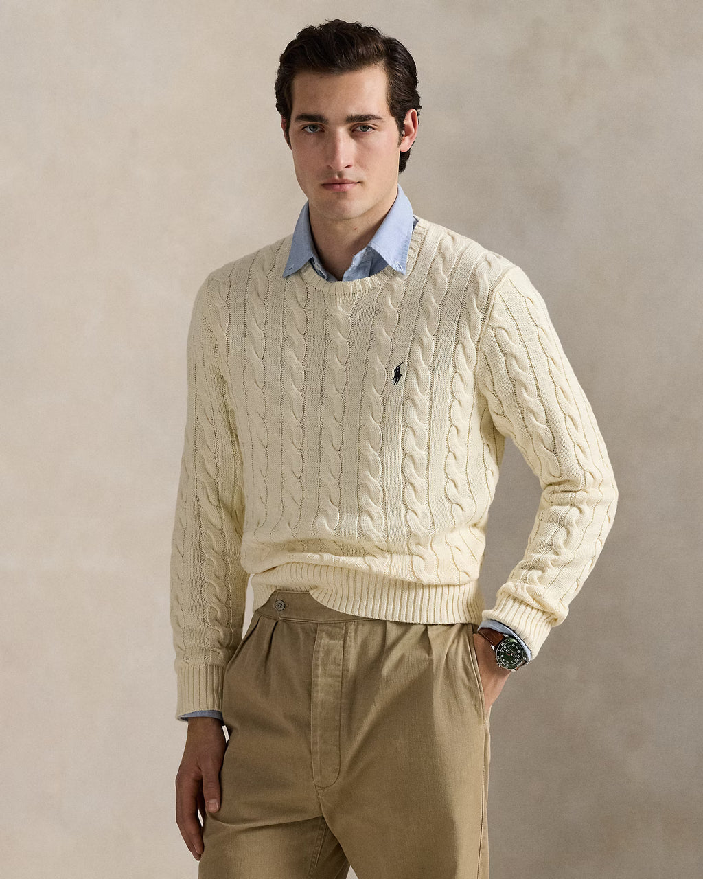 Polo Ralph Lauren - Cable-Knit Cotton Sweater