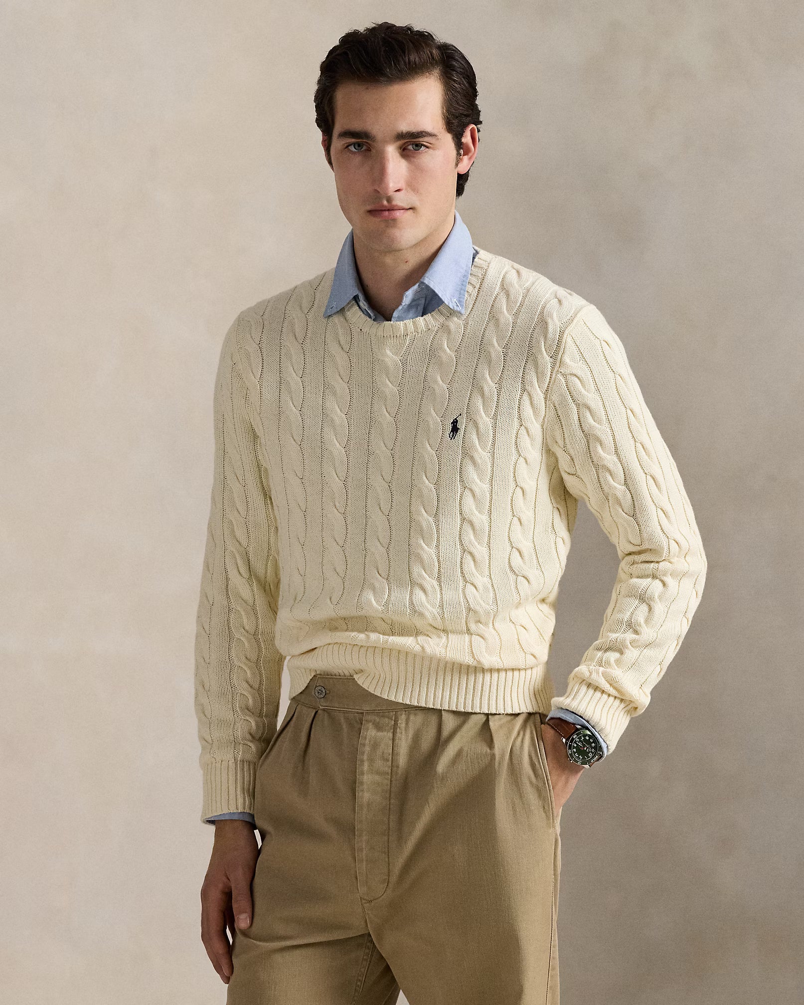 Polo Ralph Lauren - Cable-Knit Cotton Sweater