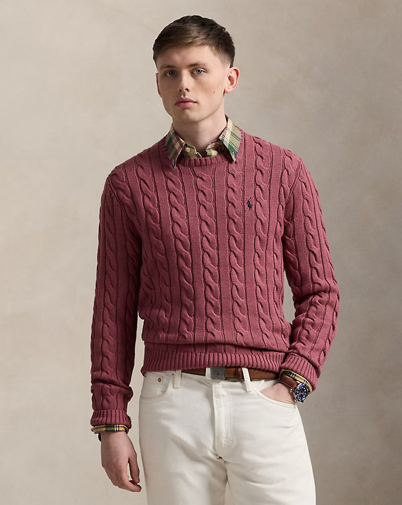 Polo Ralph Lauren - Cable-Knit Cotton Sweater