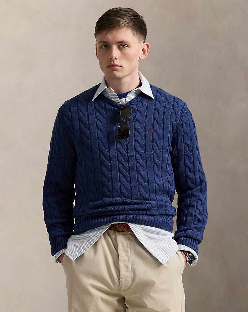 Polo Ralph Lauren - Cable-Knit Cotton Sweater