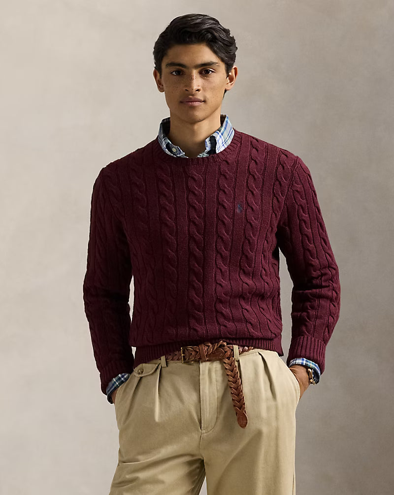 Polo Ralph Lauren - Cable-Knit Cotton Sweater