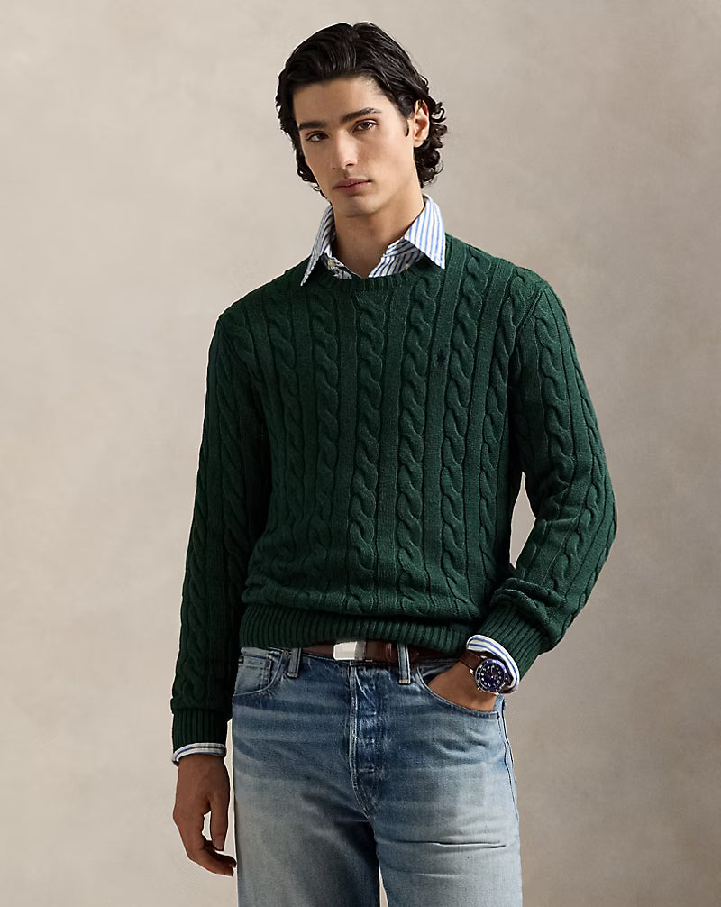 Polo Ralph Lauren - Cable-Knit Cotton Sweater