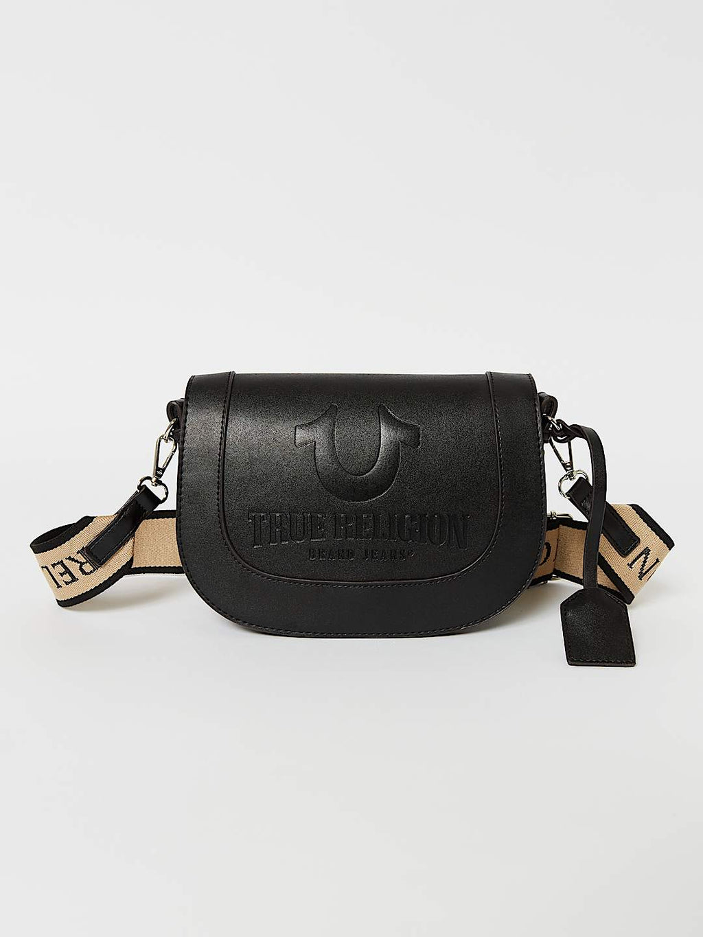True Religion - STITCHED HORSESHOE FLAP CROSSBODY BAG