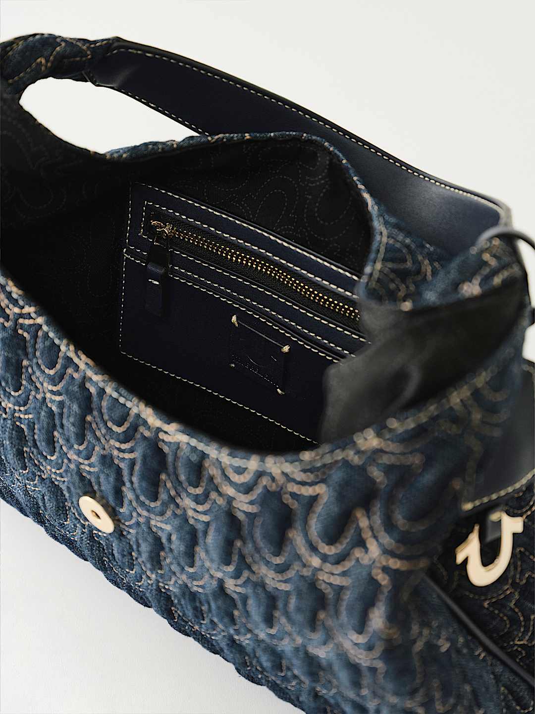 True Religion - Quilted Hobo Bag