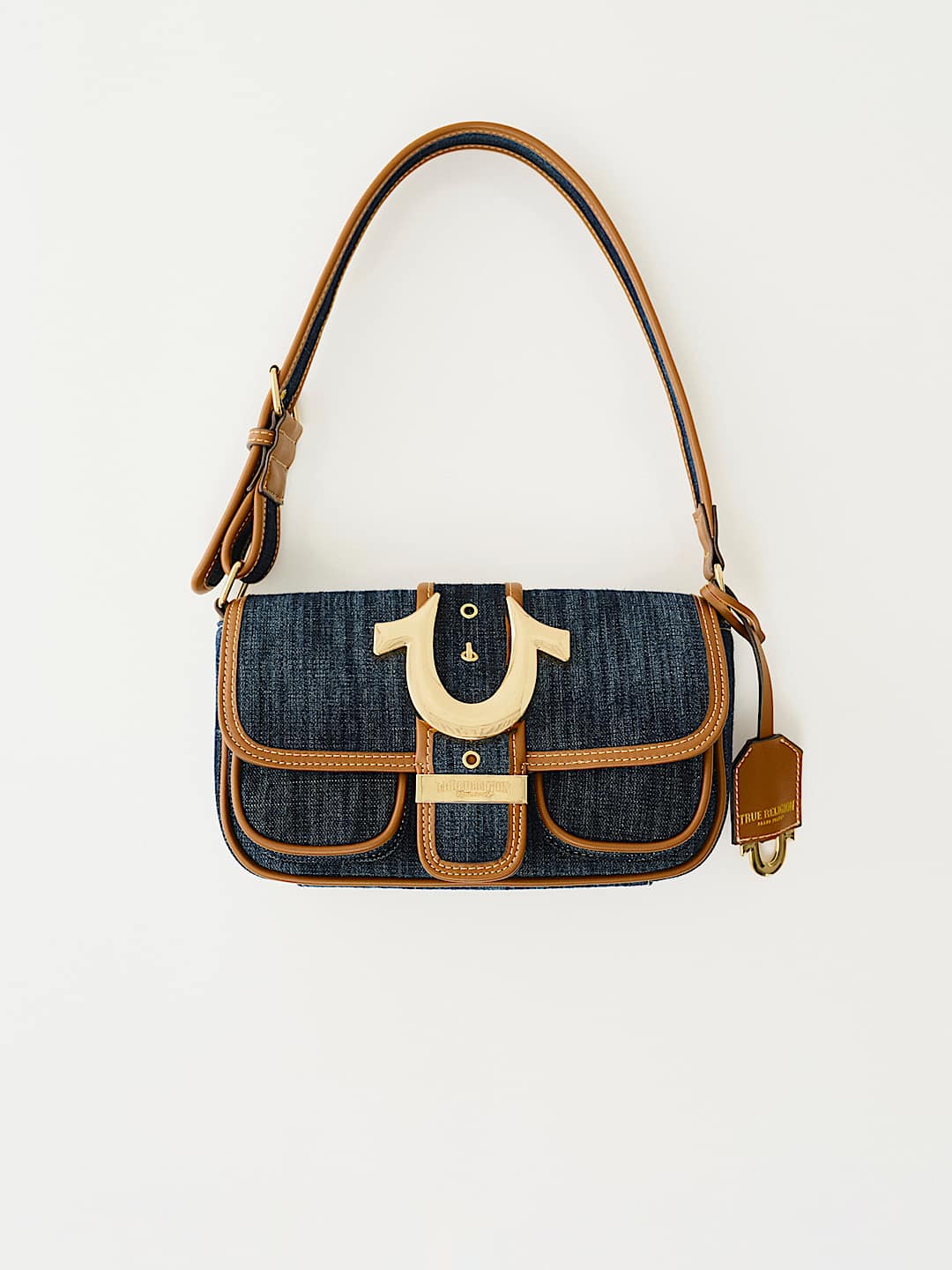True Religion - DOUBLE POCKET SHOULDER BAG