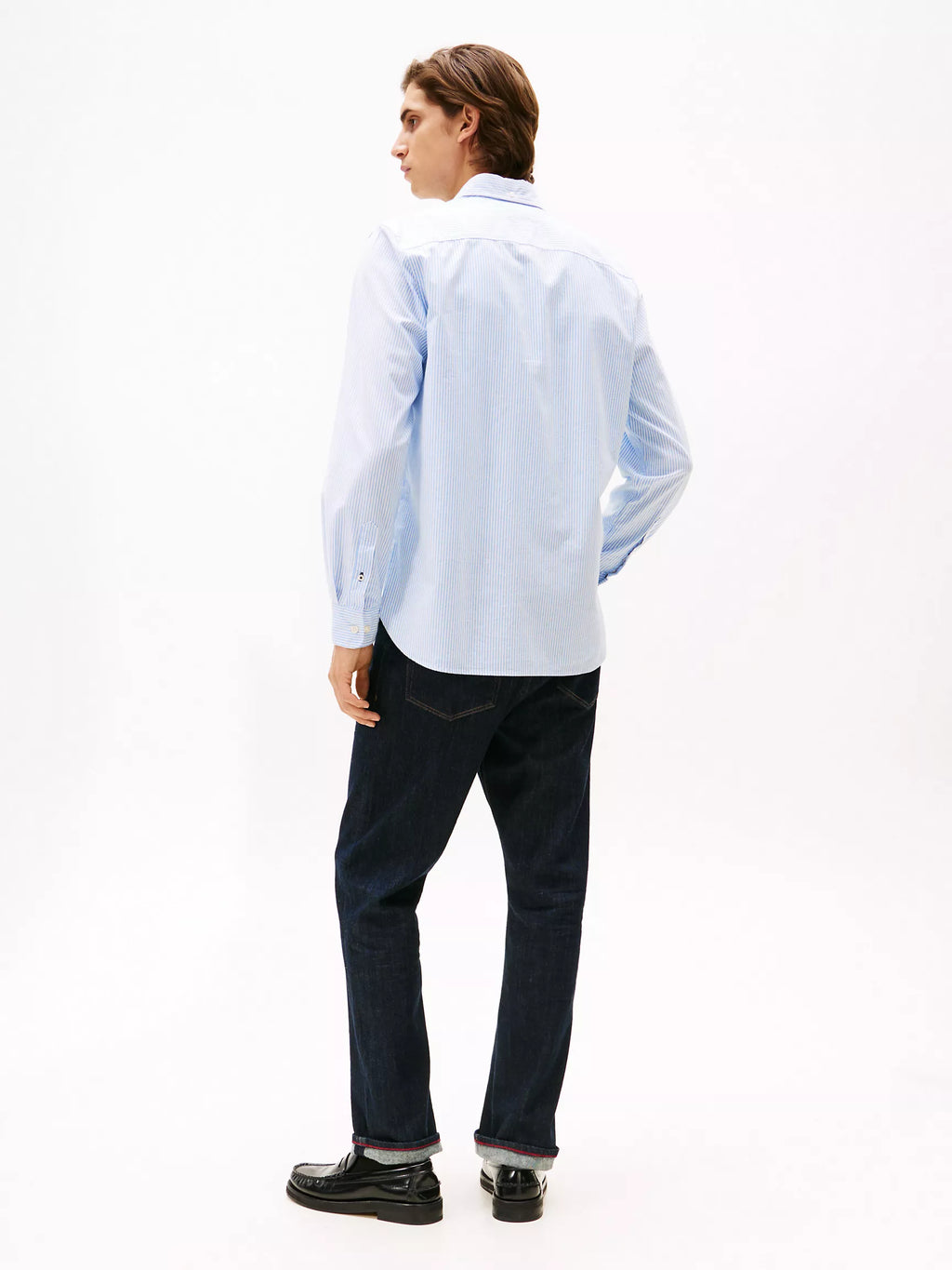 Tommy Hilfiger - Regular Fit Stripe Stretch Oxford Shirt