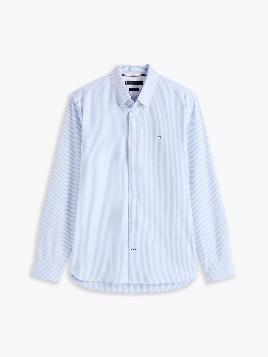 Tommy Hilfiger - Regular Fit Stripe Stretch Oxford Shirt - Brandatak Store