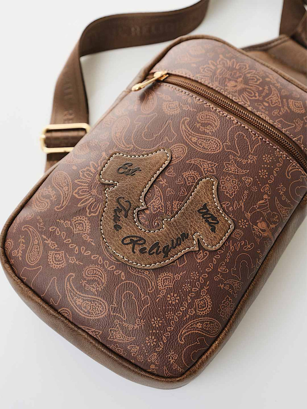 True Religion - PAISLEY HORSESHOE SLING BAG