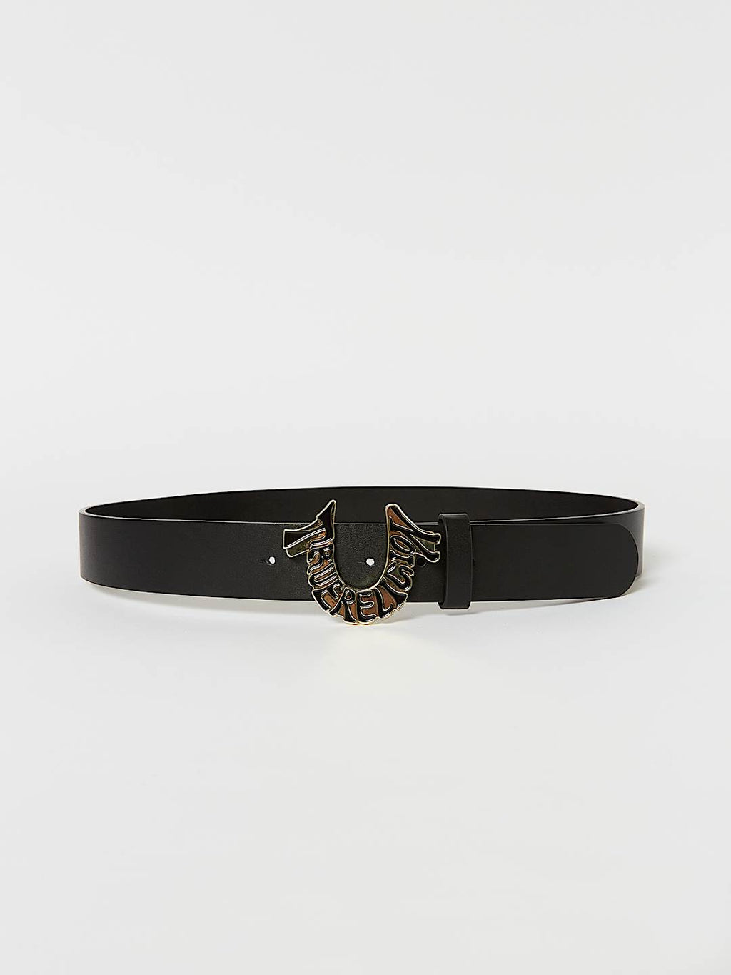 True Religion - TRUE RELIGION HORSESHOE BUCKLE BELT