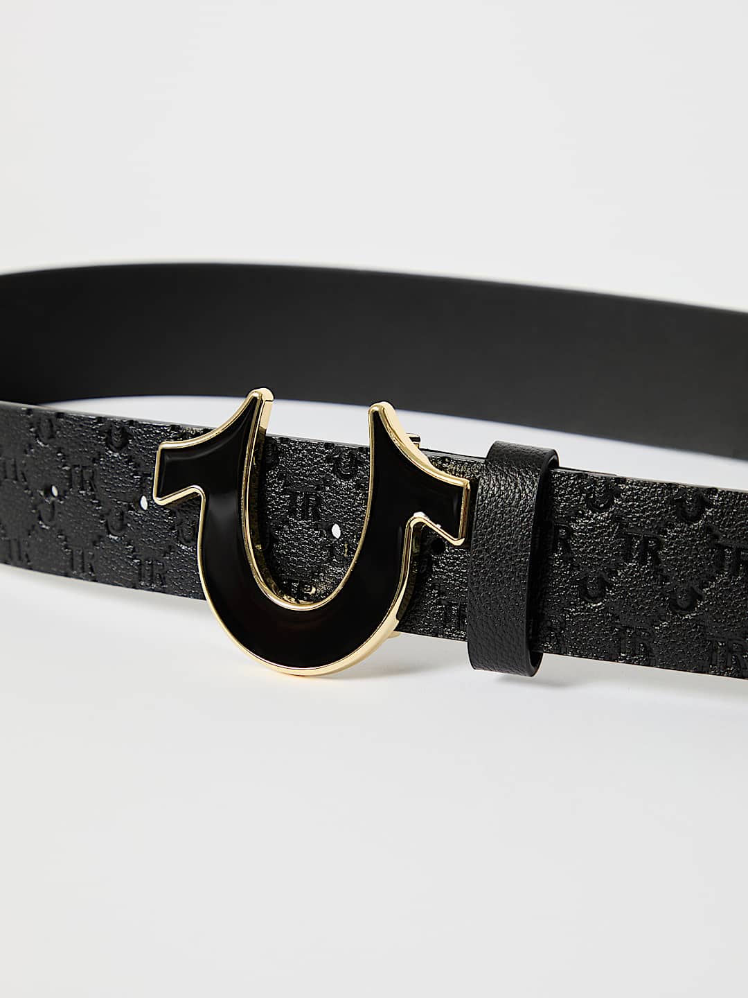 True Religion - Embossed Monogram Belt